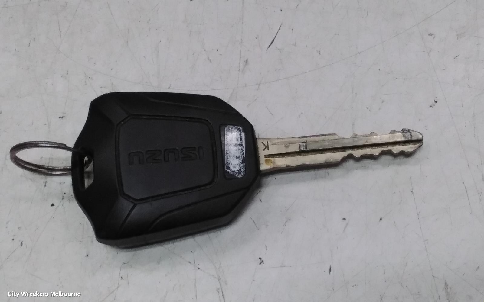 ISUZU DMAX IGNITION W/ KEY, RG, IGNITION KEY AND BARREL, 07/2020 ONWARDS