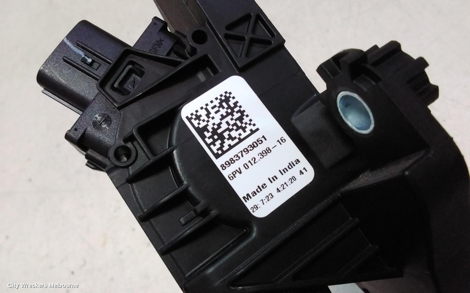 ISUZU DMAX PEDAL ASSEMBLY, RG, ACCELERATOR PEDAL, 07/2020 ONWARDS