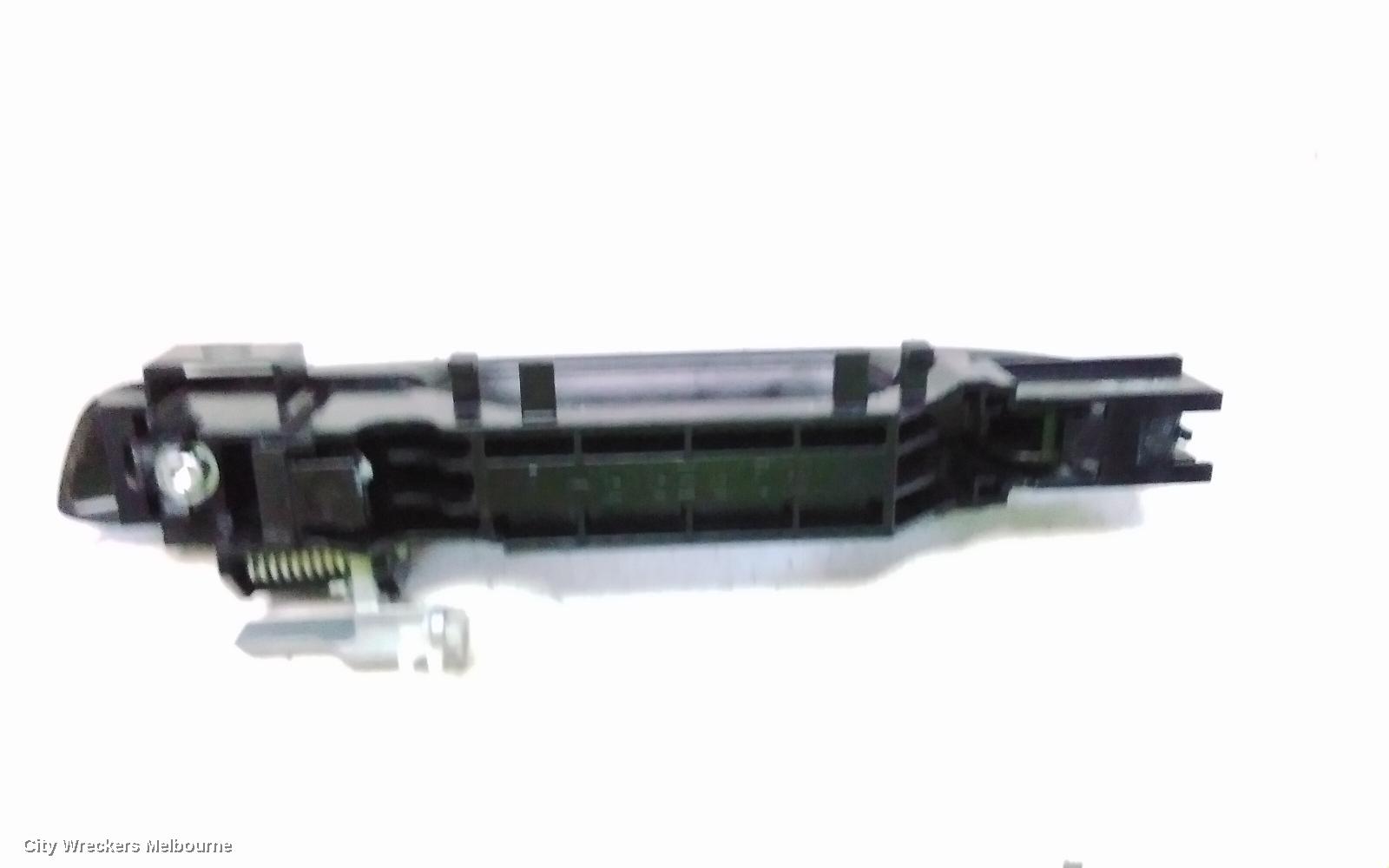 ISUZU DMAX DOOR HANDLE, RH REAR, OUTER, BLACK, RG, 07/2020 ONWARDS