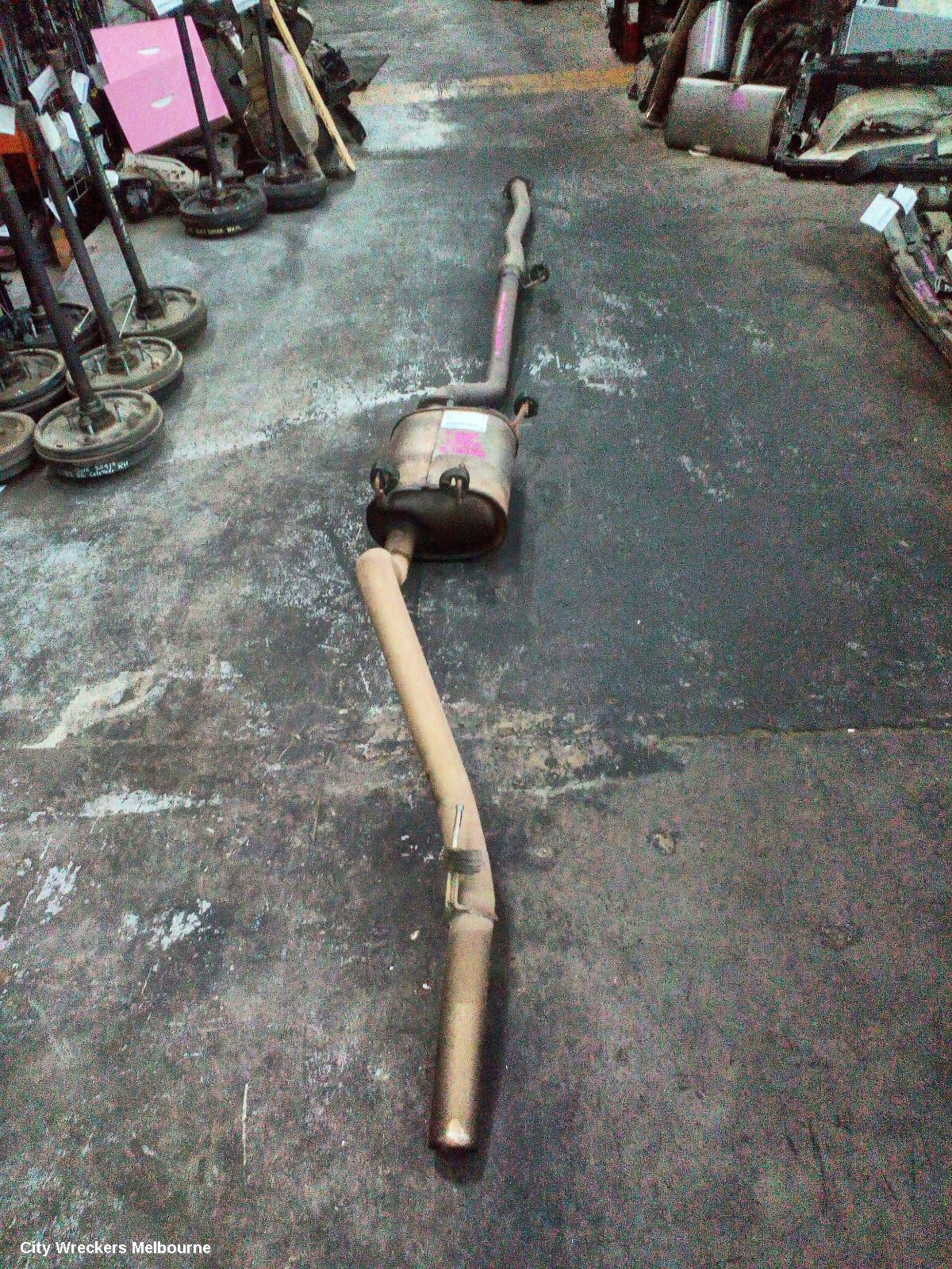 ISUZU DMAX EXHAUST SYSTEM, RG, 07/2020 ONWARDS