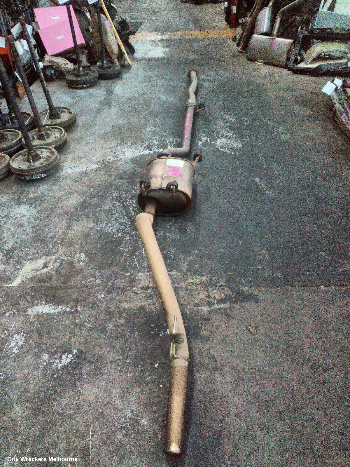 ISUZU DMAX EXHAUST SYSTEM, RG, 07/2020 ONWARDS