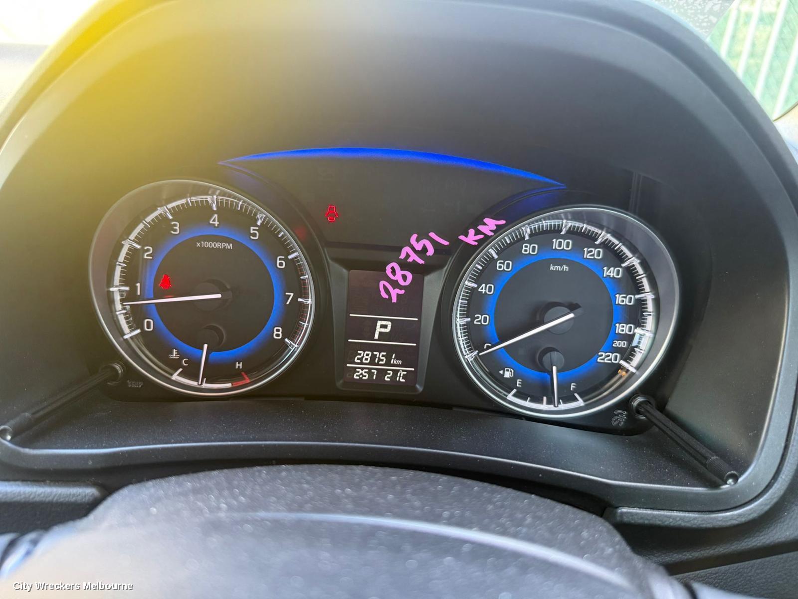SUZUKI BALENO INSTRUMENT CLUSTER, AUTO T/M, 1.4, EW, 04/2016 - 12/2022