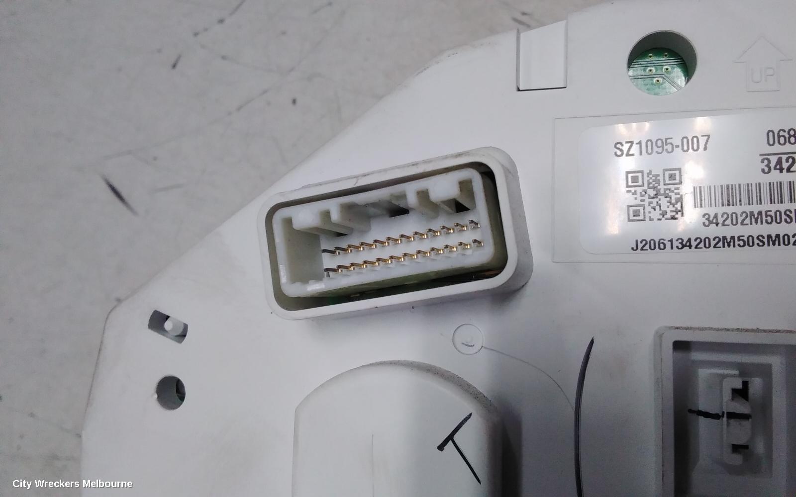 SUZUKI BALENO INSTRUMENT CLUSTER, AUTO T/M, 1.4, EW, 04/2016 - 12/2022