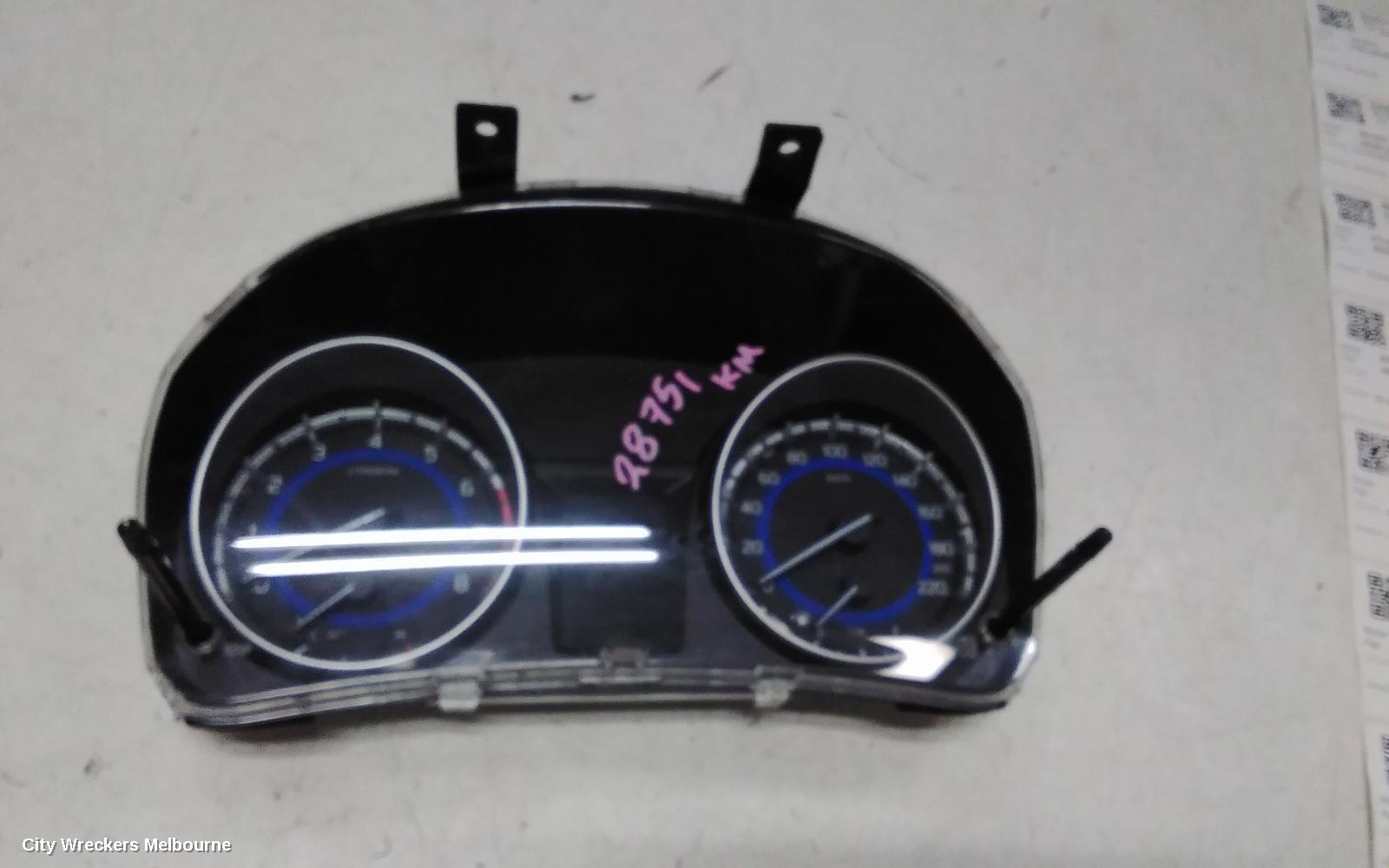 SUZUKI BALENO INSTRUMENT CLUSTER, AUTO T/M, 1.4, EW, 04/2016 - 12/2022