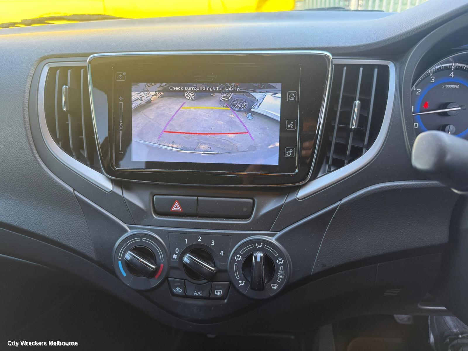 SUZUKI BALENO RADIO/CD/DVD/SAT/TV, DISPLAY UNIT, 7IN TOUCHSCREEN, EW, 04/2016 - 12/2022