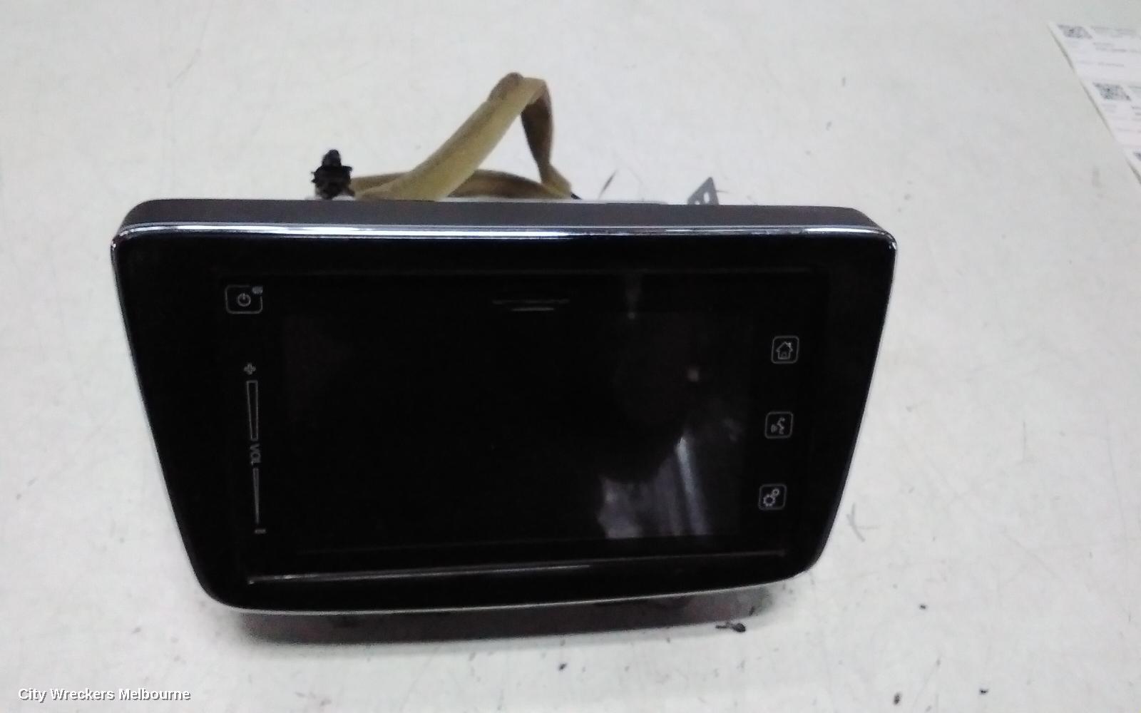 SUZUKI BALENO RADIO/CD/DVD/SAT/TV, DISPLAY UNIT, 7IN TOUCHSCREEN, EW, 04/2016 - 12/2022