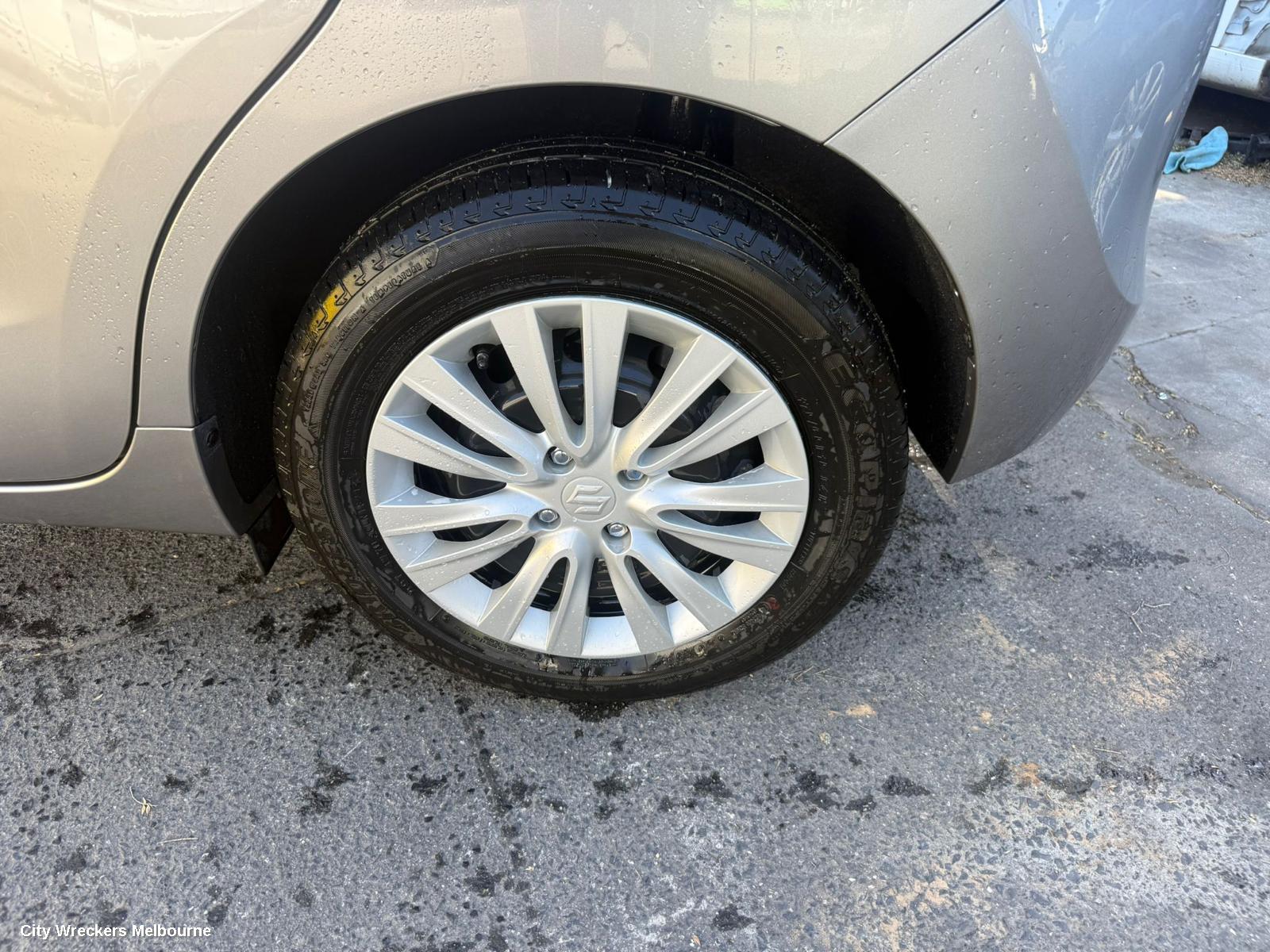 SUZUKI BALENO WHEEL STANDARD/STEEL, FACTORY, 15X5IN, EW, 04/2016 - 12/2022