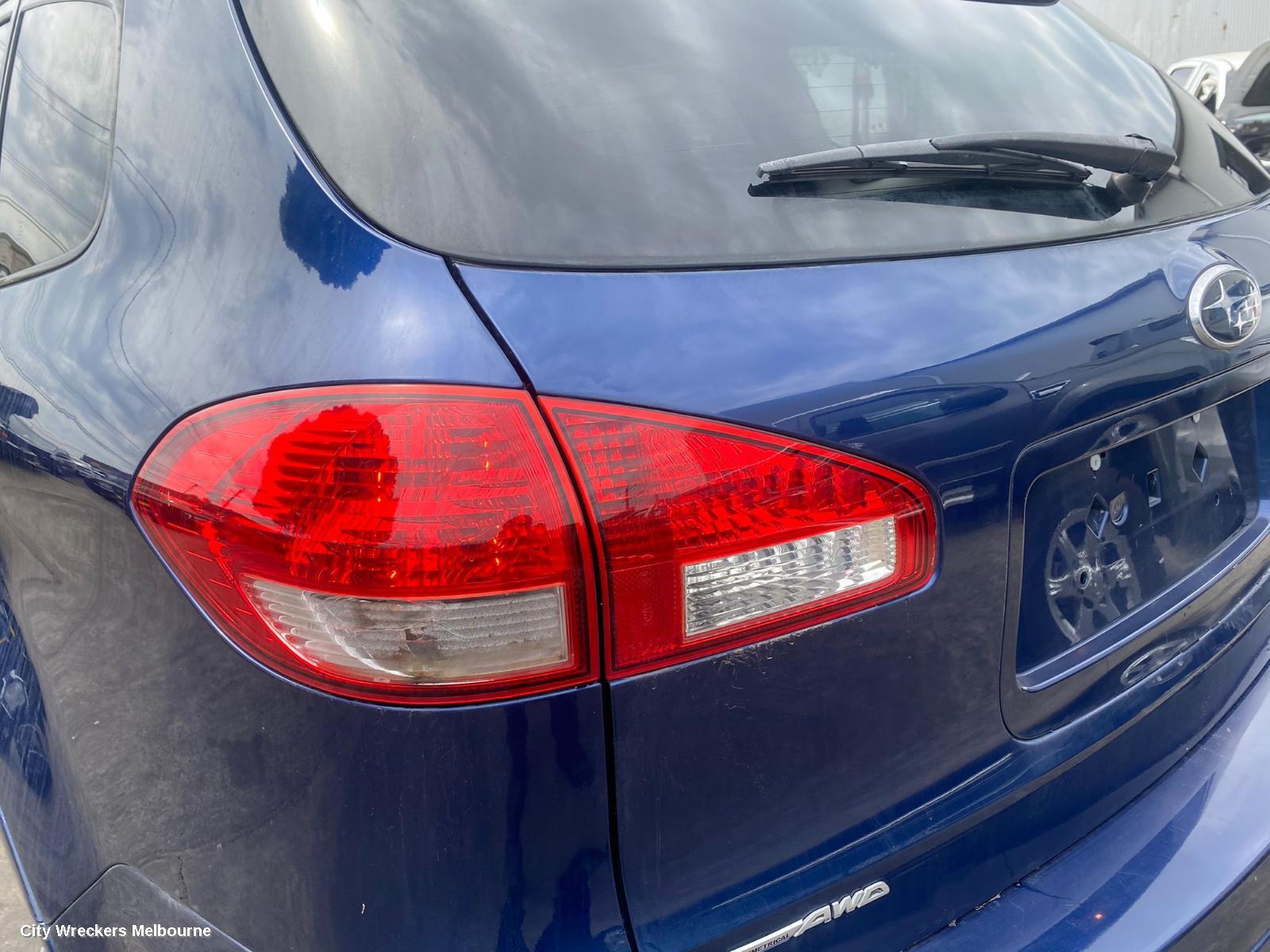 SUBARU TRIBECA REAR BUMPER, B9, 12/2007 - 01/2014