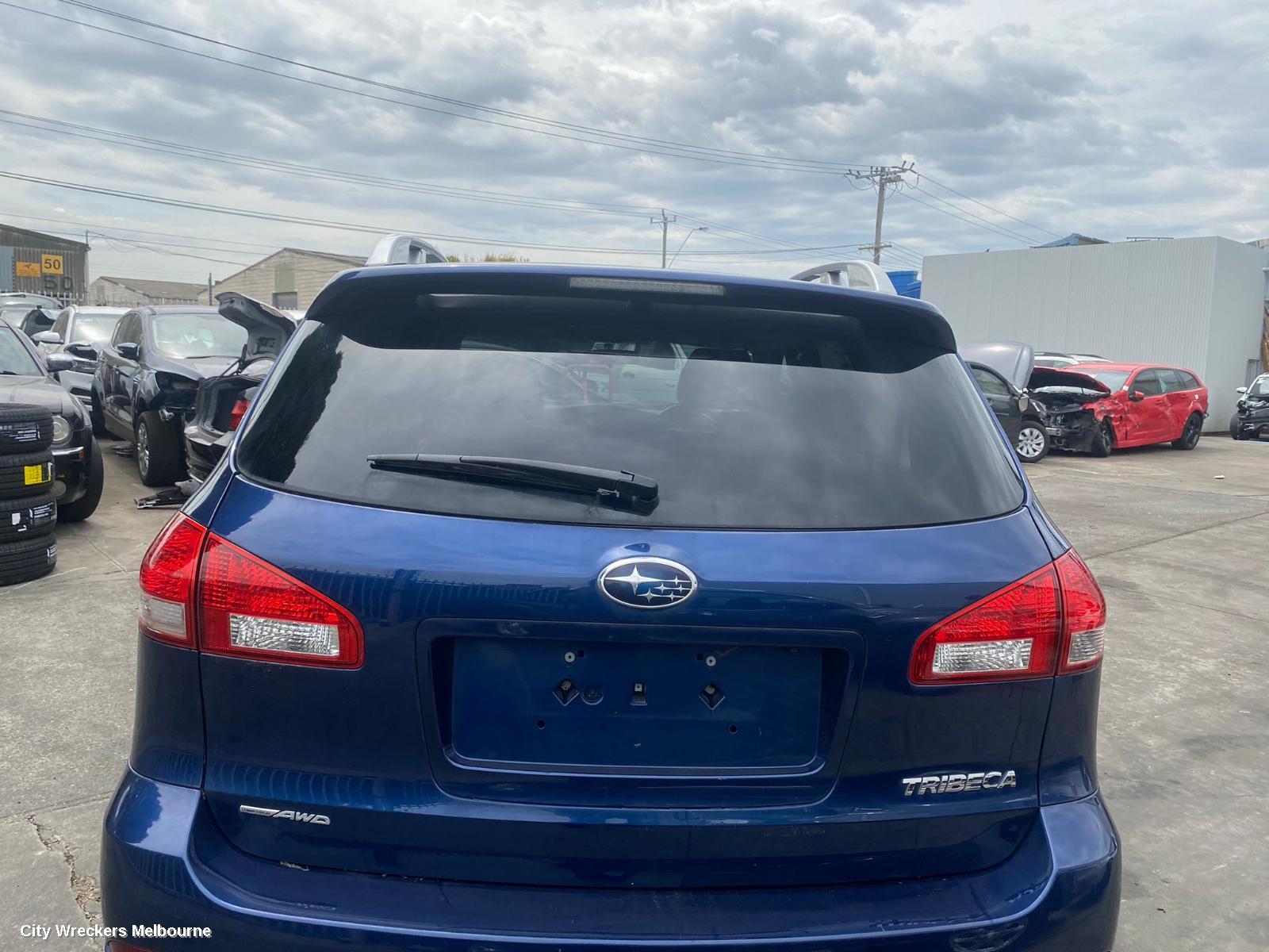 SUBARU TRIBECA REAR BUMPER, B9, 12/2007 - 01/2014