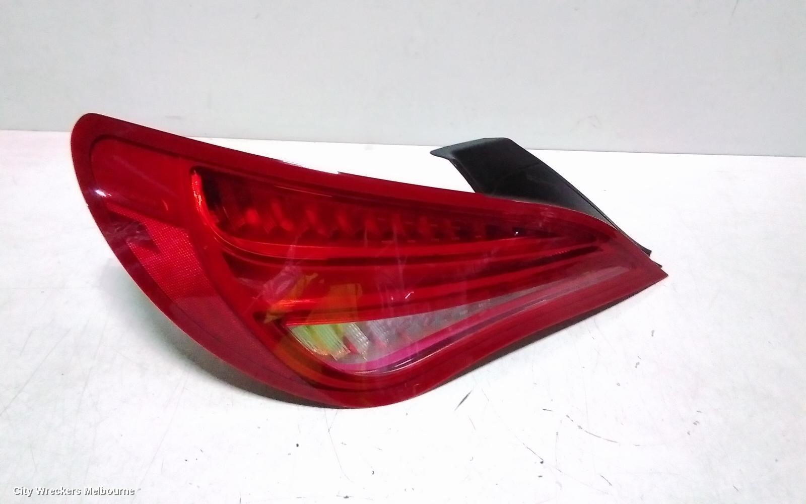 MERCEDES CLA CLASS LEFT TAILLIGHT, C117/X117, LED TYPE, 09/2013 - 06/2016