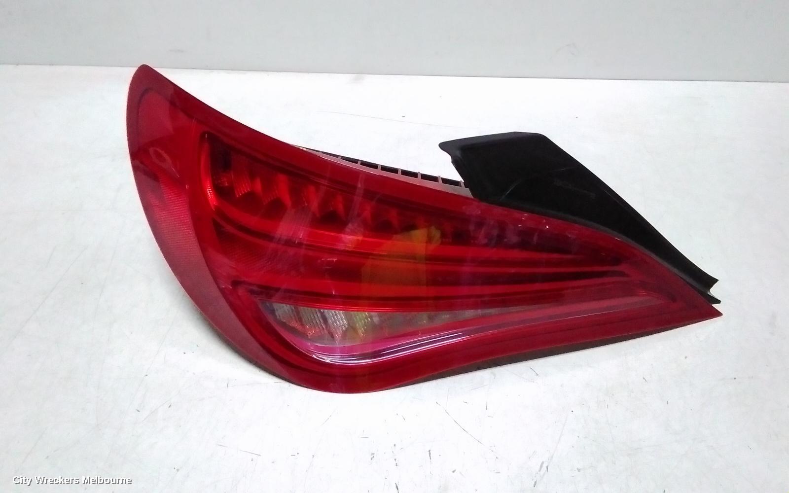 MERCEDES CLA CLASS LEFT TAILLIGHT, C117/X117, LED TYPE, 09/2013 - 06/2016