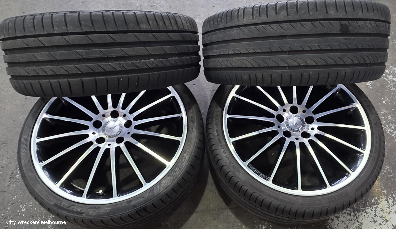 MERCEDES CLA CLASS WHEEL MAG, C117/X117, FACTORY, 19X8IN, MULTISPOKE, 787 CODE, 10/2013 - 02/2019