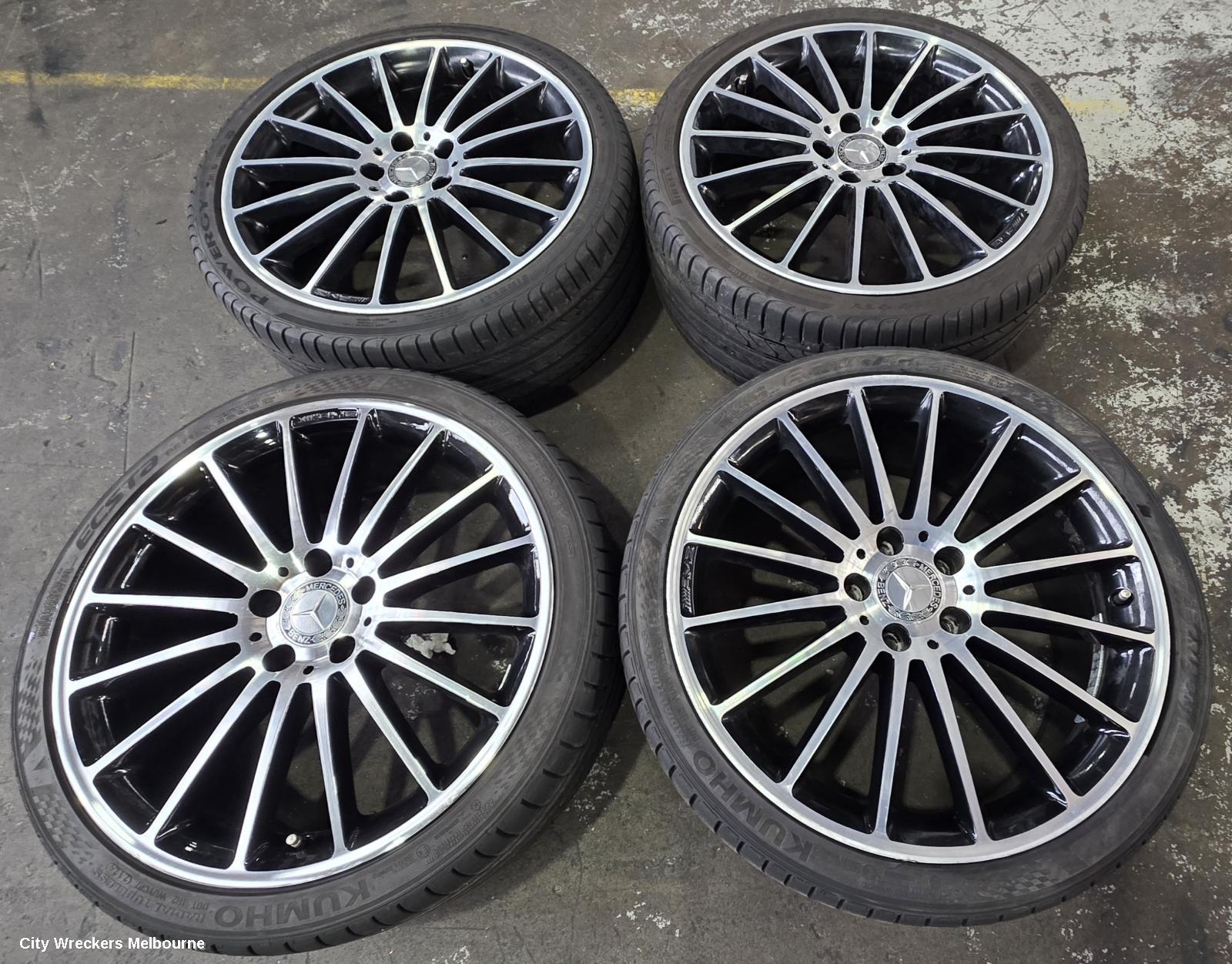 MERCEDES CLA CLASS WHEEL MAG, C117/X117, FACTORY, 19X8IN, MULTISPOKE, 787 CODE, 10/2013 - 02/2019