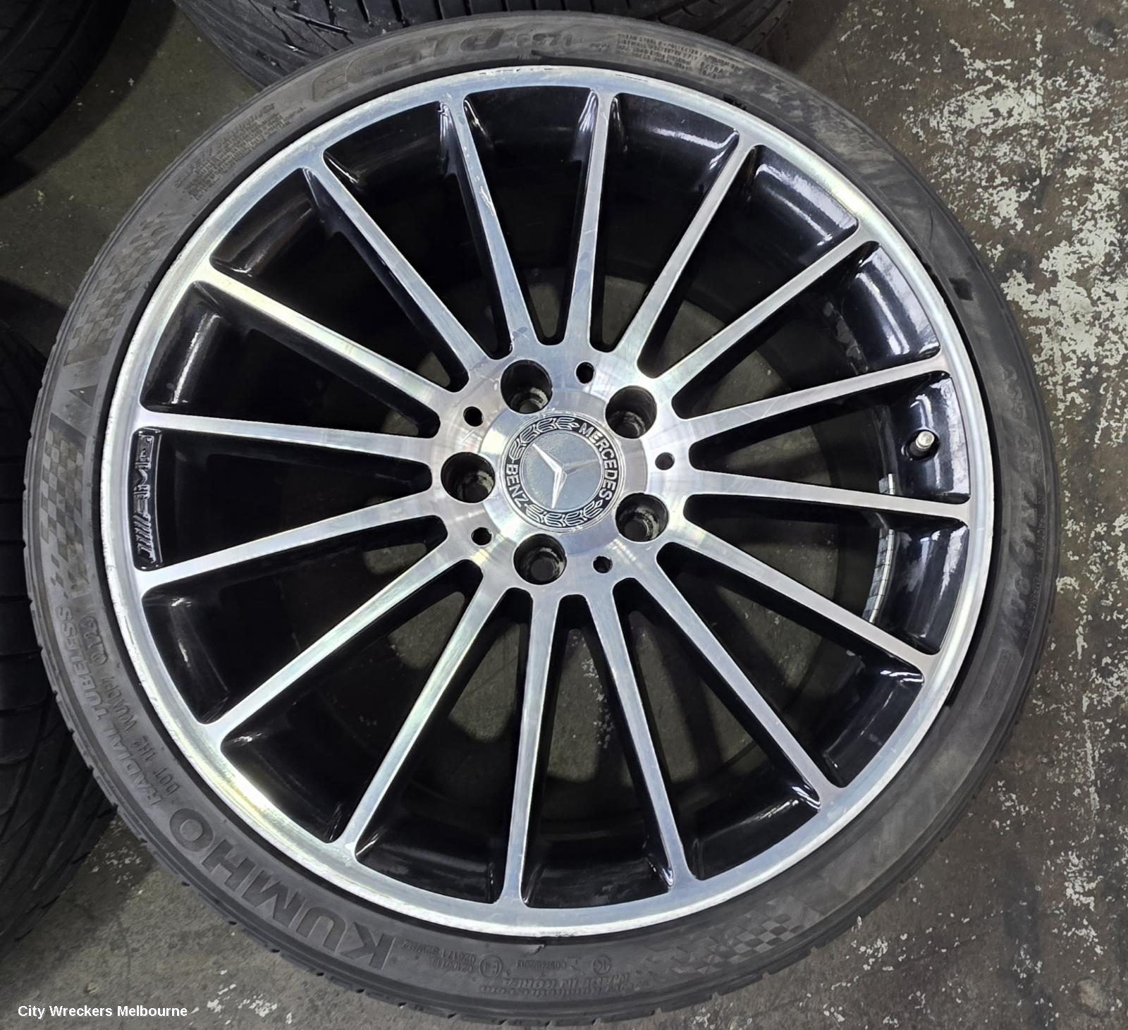 MERCEDES CLA CLASS WHEEL MAG, C117/X117, FACTORY, 19X8IN, MULTISPOKE, 787 CODE, 10/2013 - 02/2019