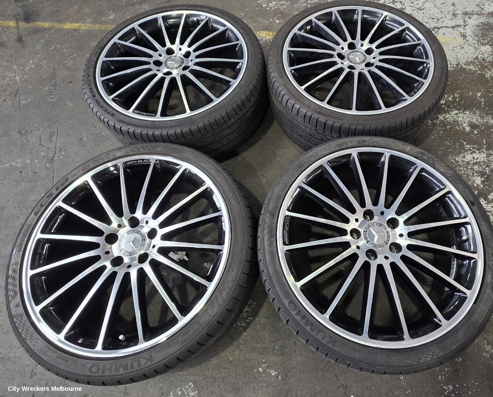 MERCEDES CLA CLASS WHEEL MAG, C117/X117, FACTORY, 19X8IN, MULTISPOKE, 787 CODE, 10/2013 - 02/2019