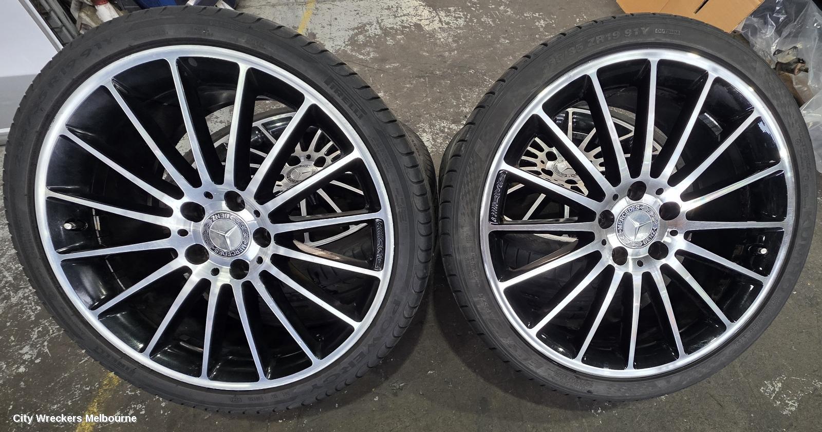 MERCEDES CLA CLASS WHEEL MAG, C117/X117, FACTORY, 19X8IN, MULTISPOKE, 787 CODE, 10/2013 - 02/2019