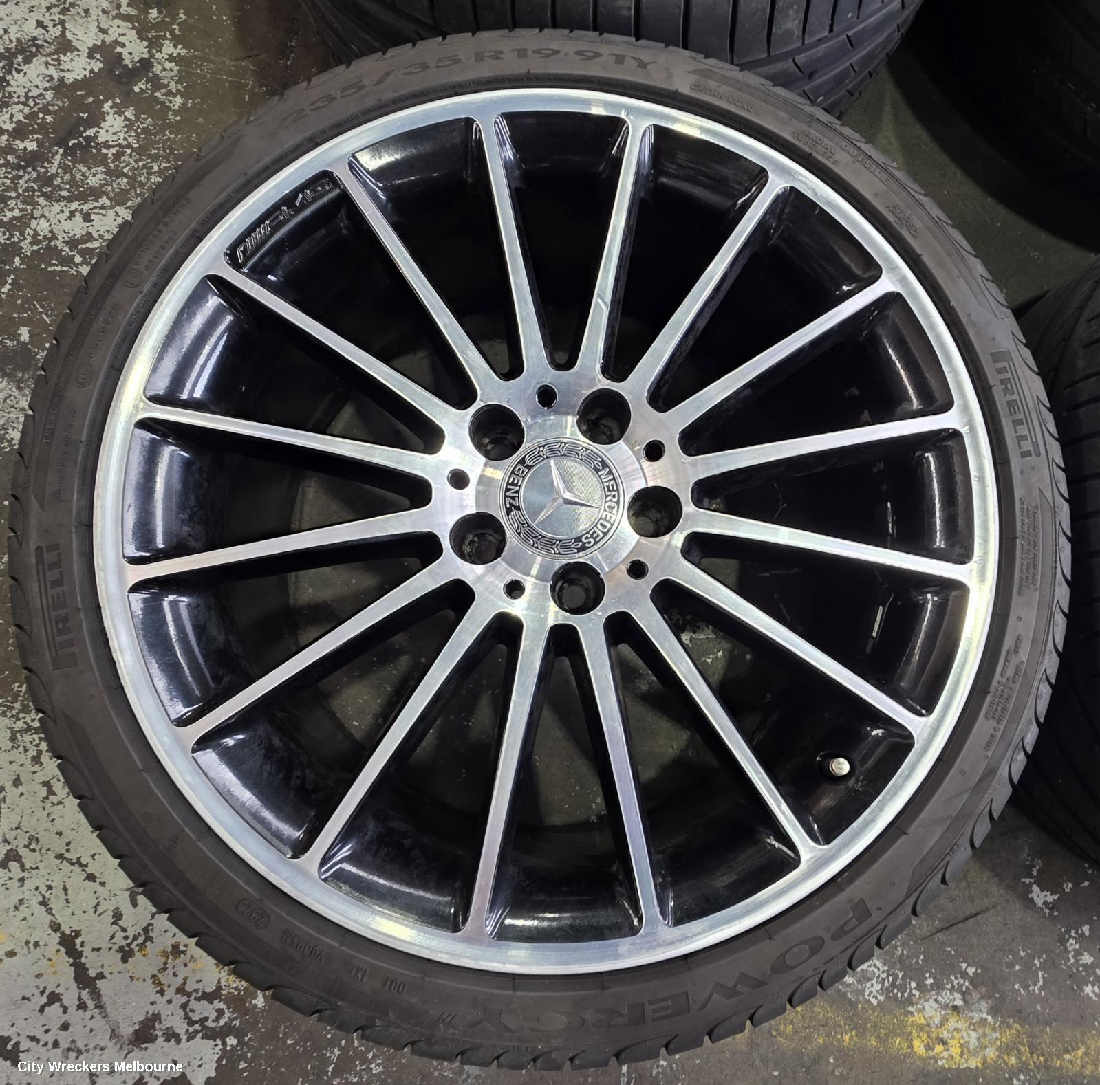 MERCEDES CLA CLASS WHEEL MAG, C117/X117, FACTORY, 19X8IN, MULTISPOKE, 787 CODE, 10/2013 - 02/2019
