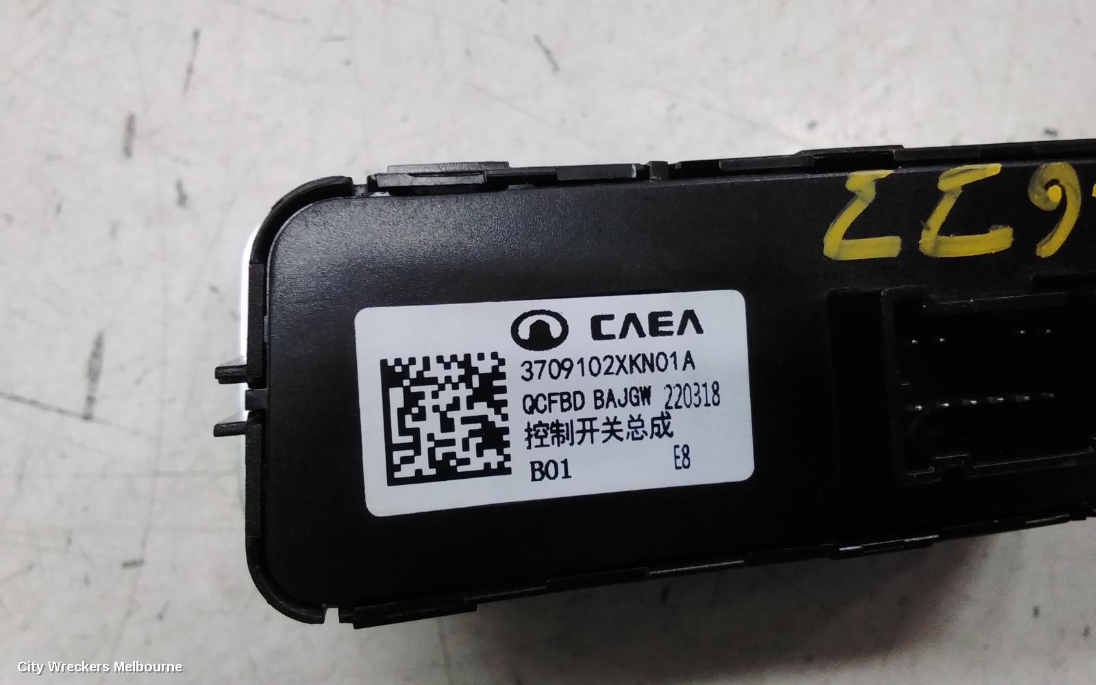HAVAL H6, B01/B03, 02/2021 ONWARDS, TAILGATE SWITCH: 135544