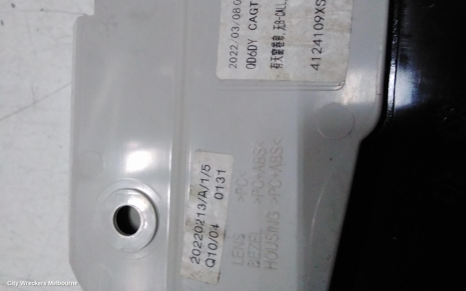 HAVAL H6 COURTESY LIGHT, B01/B03, 02/2021 ONWARDS