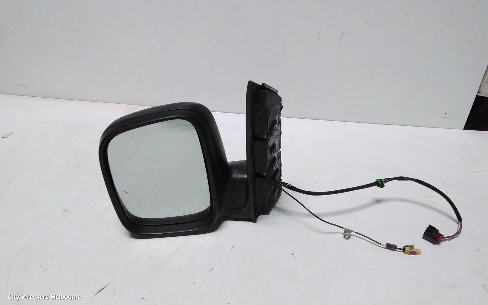 VOLKSWAGEN CADDY LEFT DOOR MIRROR, 2KN, POWER, 07/2015 - 02/2021