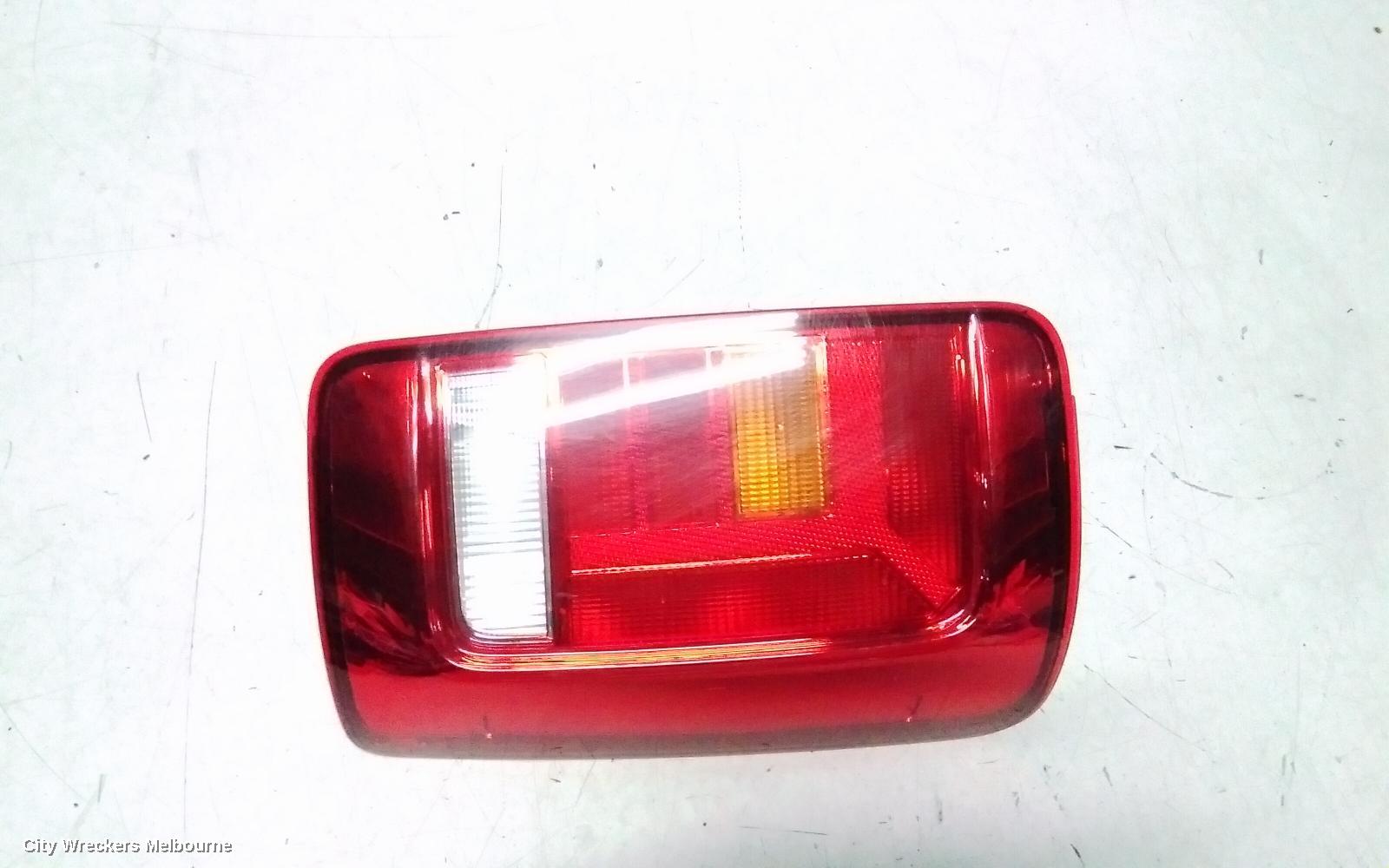 VOLKSWAGEN CADDY LEFT TAILLIGHT, 2KN, BARN DOOR TYPE, 07/2015 - 02/2021