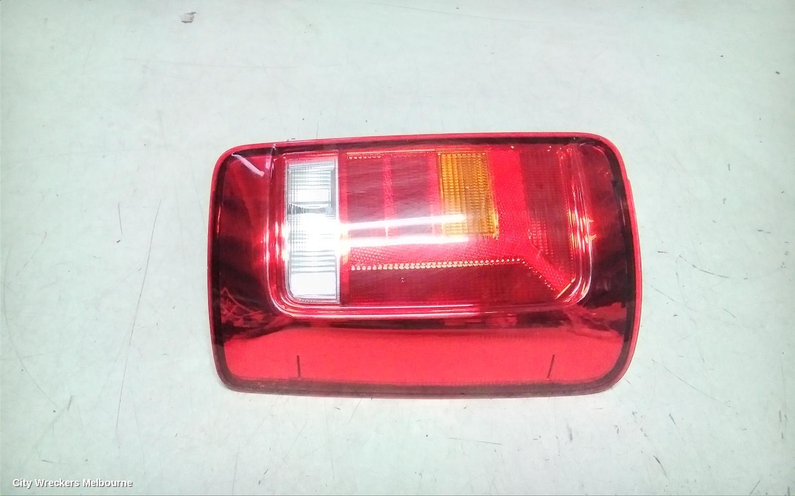 VOLKSWAGEN CADDY LEFT TAILLIGHT, 2KN, BARN DOOR TYPE, 07/2015 - 02/2021