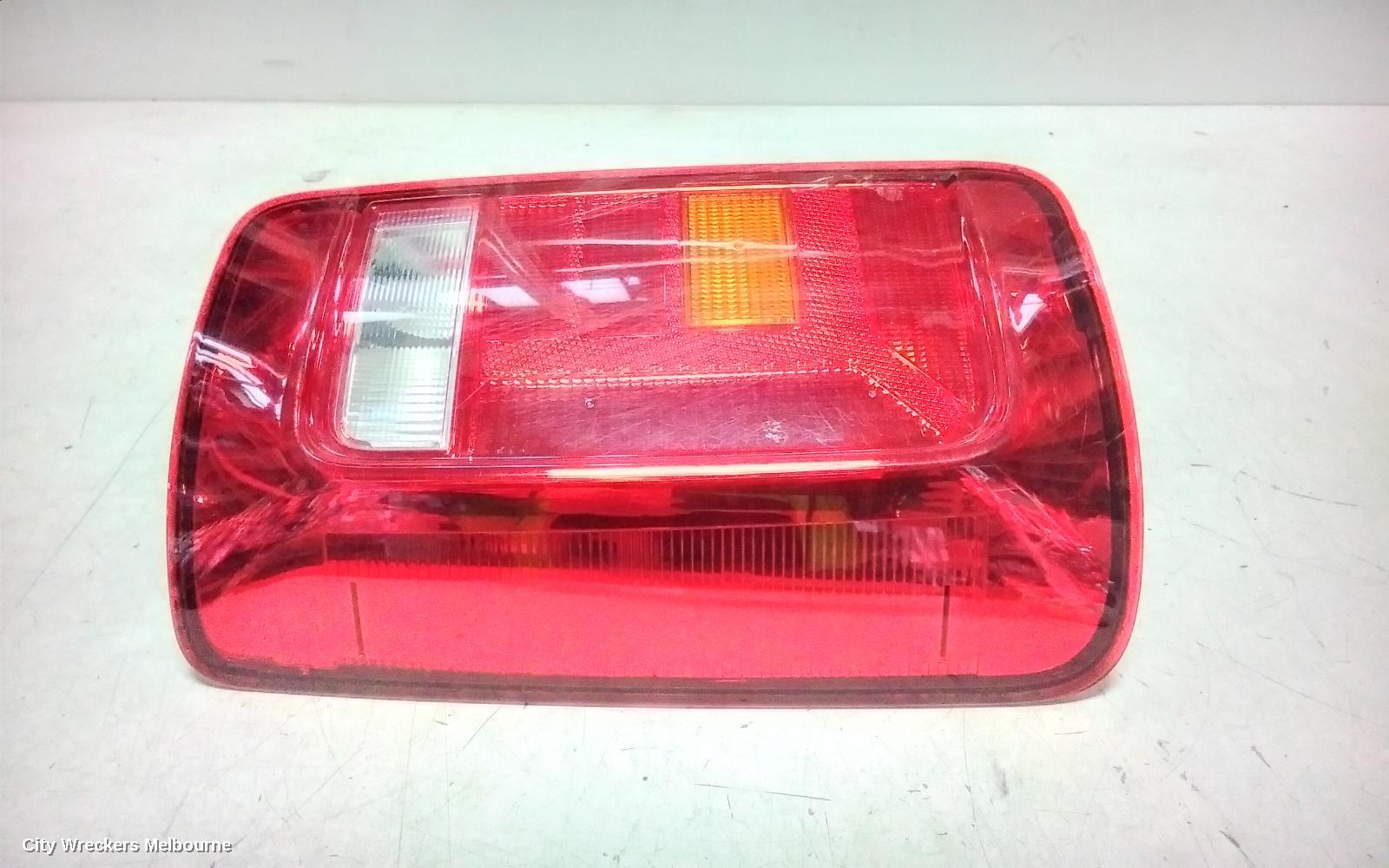 VOLKSWAGEN CADDY LEFT TAILLIGHT, 2KN, BARN DOOR TYPE, 07/2015 - 02/2021