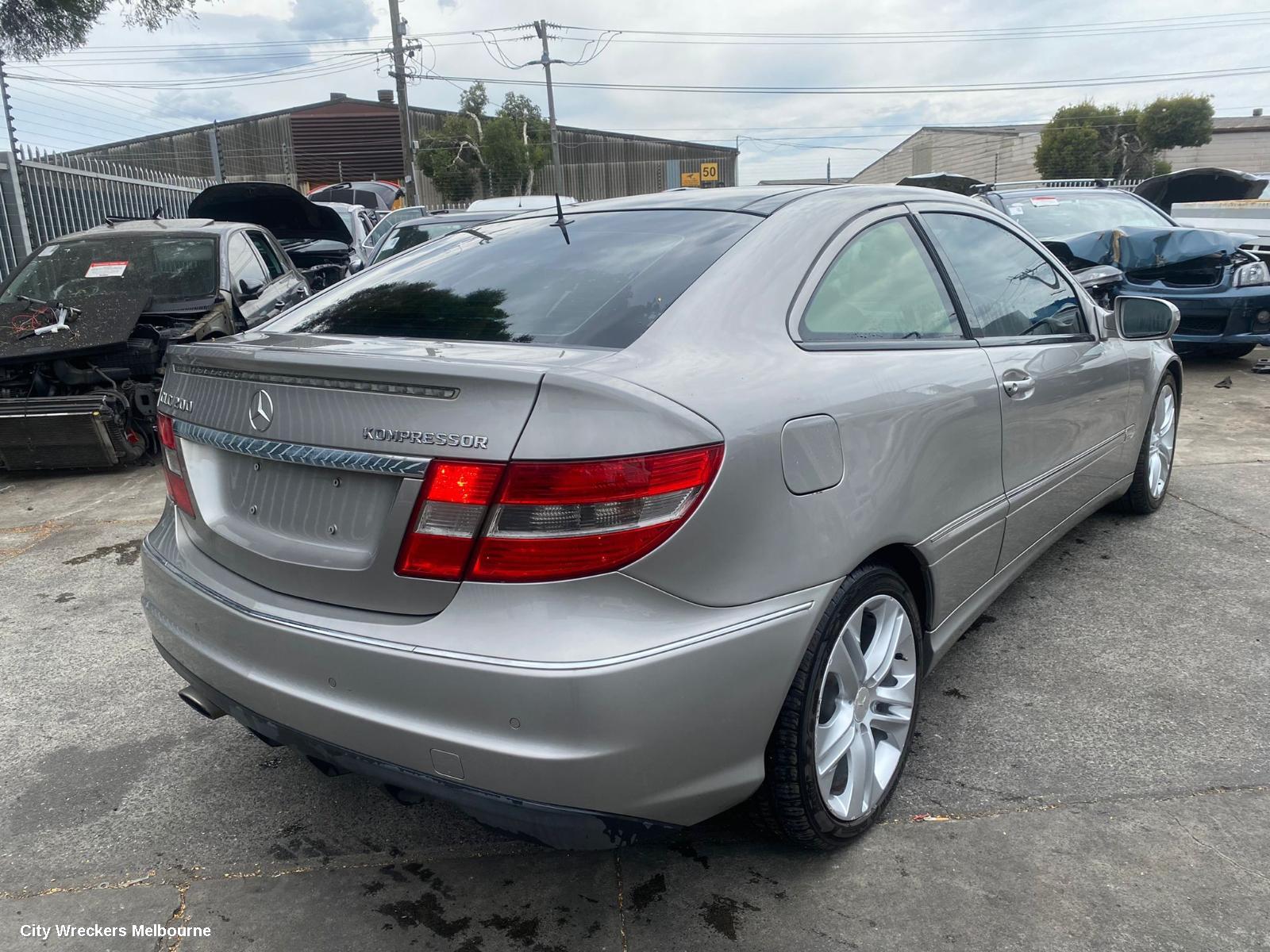 MERCEDES CLC CLASS BOOTLID/TAILGATE, TAILGATE, CL203, 08/2008 - 03/2011