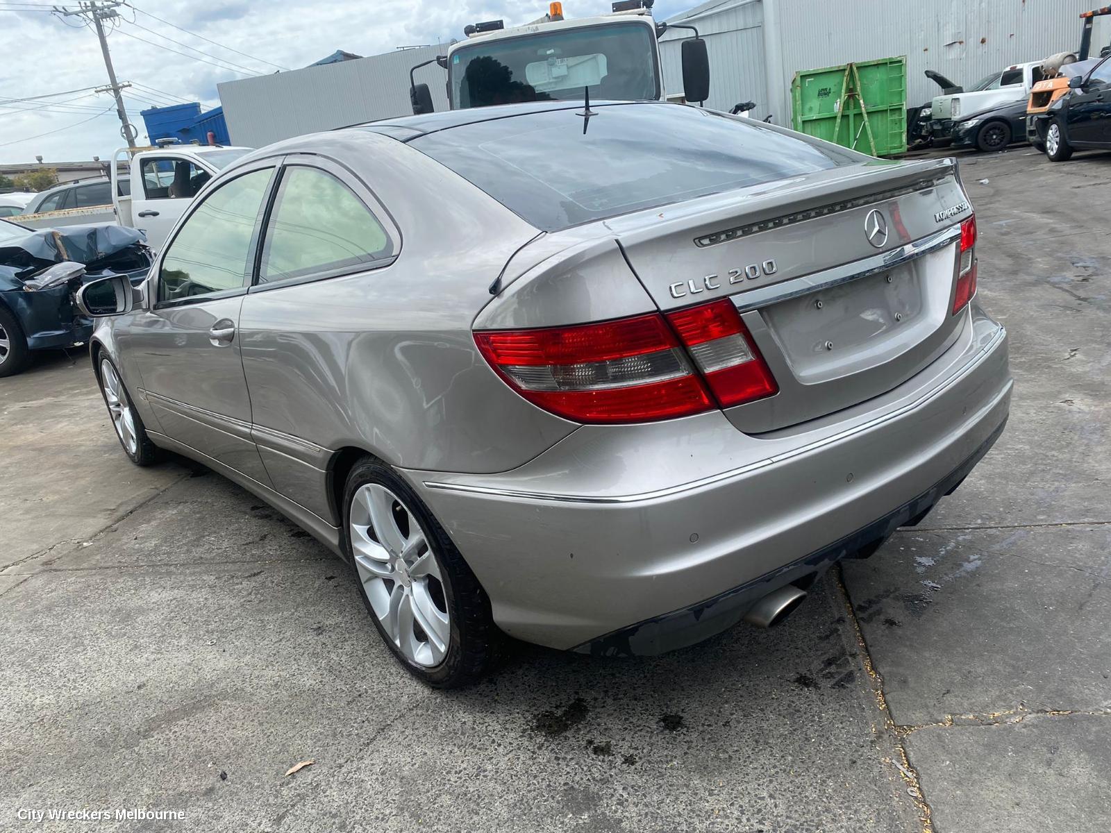 MERCEDES CLC CLASS BOOTLID/TAILGATE, TAILGATE, CL203, 08/2008 - 03/2011