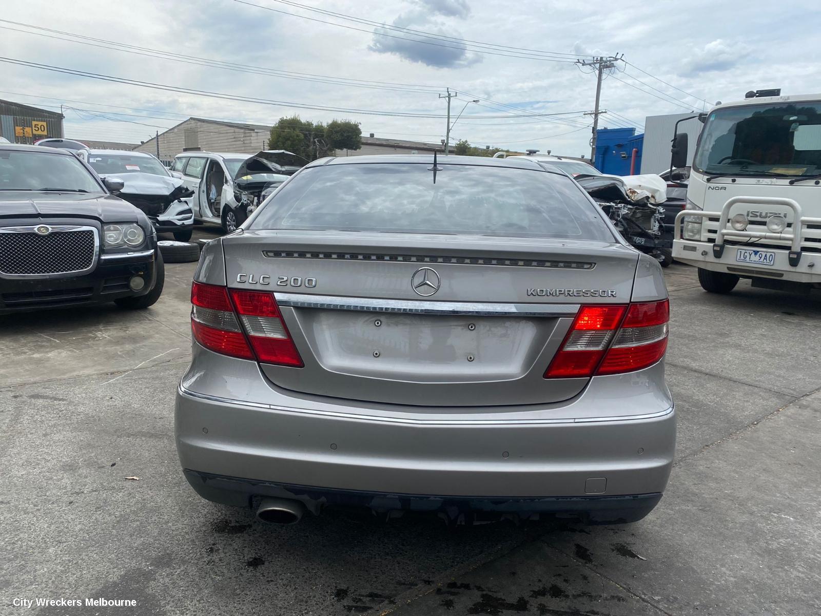 MERCEDES CLC CLASS BOOTLID/TAILGATE, TAILGATE, CL203, 08/2008 - 03/2011