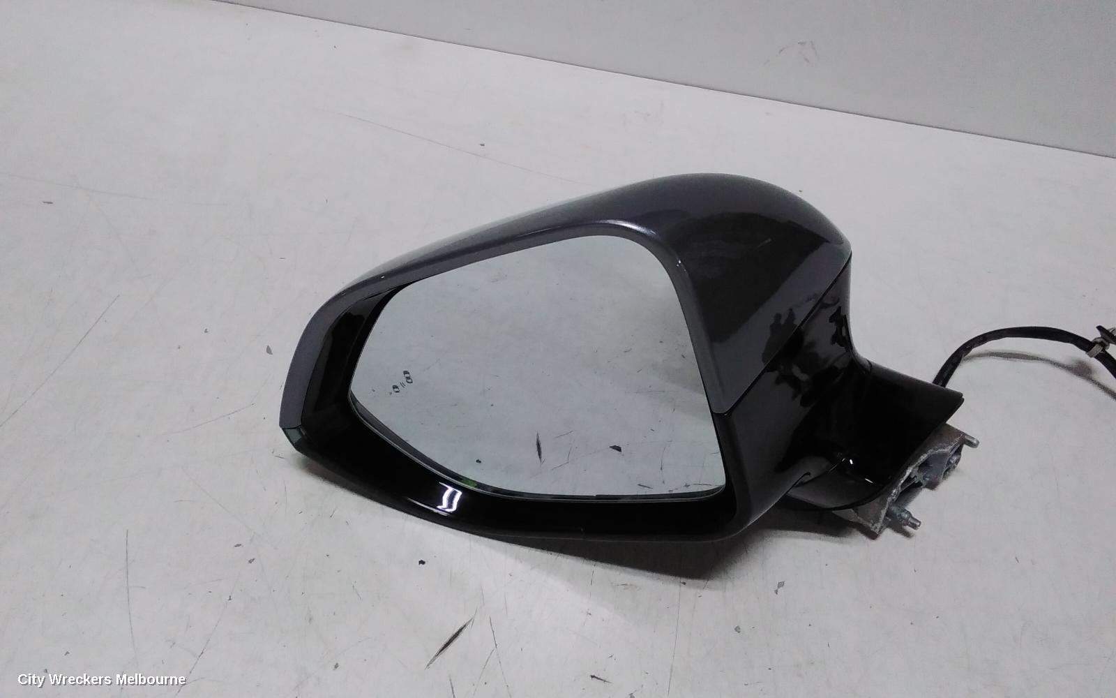 MG HS LEFT DOOR MIRROR, AS33, W/ MANUAL FOLD, NON CAMERA TYPE, COLOUR CODED, 01/2024 ONWARDS