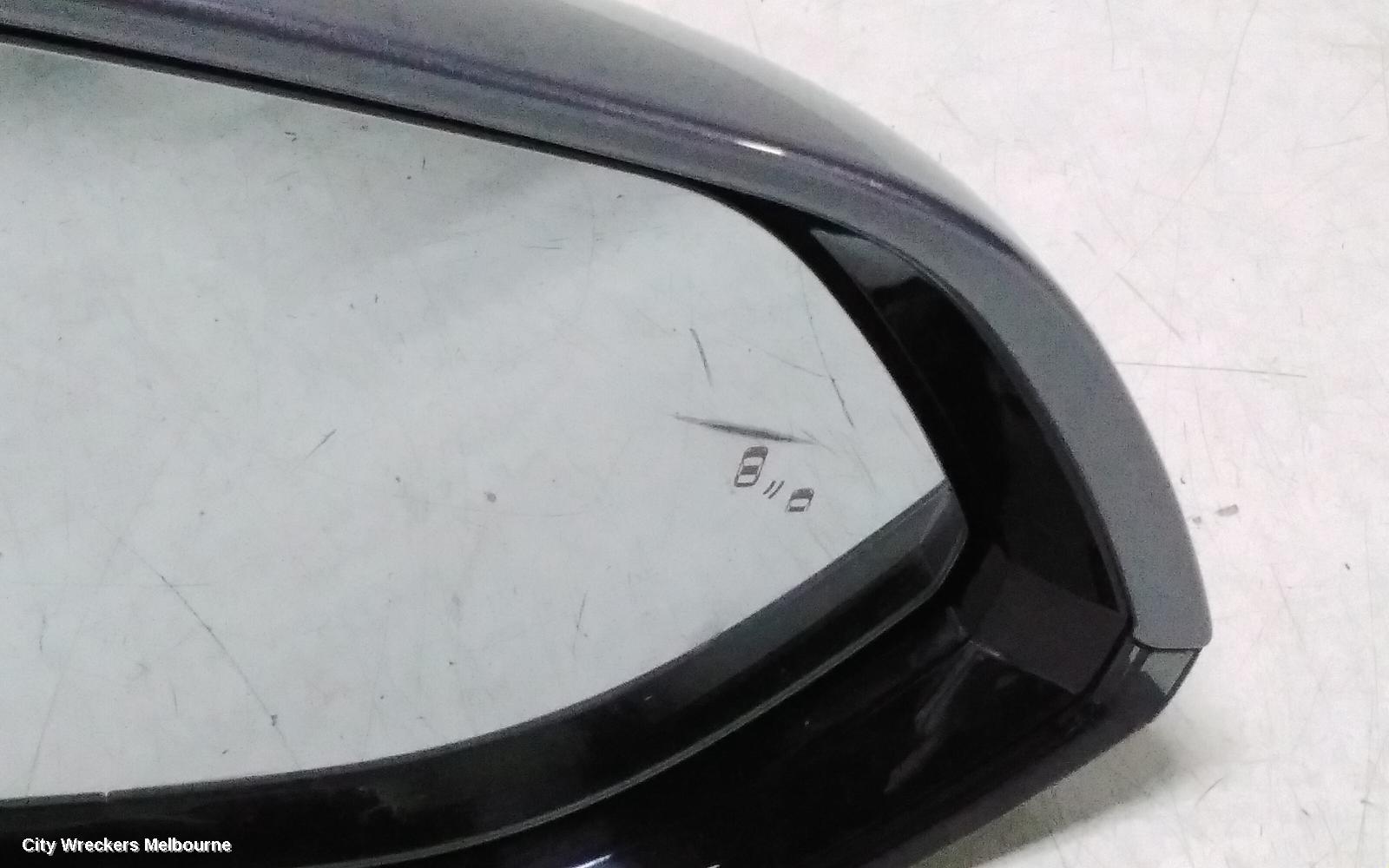 MG HS RIGHT DOOR MIRROR, AS33, W/ MANUAL FOLD, NON CAMERA TYPE, COLOUR CODED, 01/2024 ONWARDS