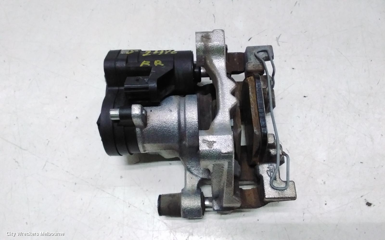 AUDI A3 CALIPER, RH REAR, 8V, 03/2013 - 10/2020