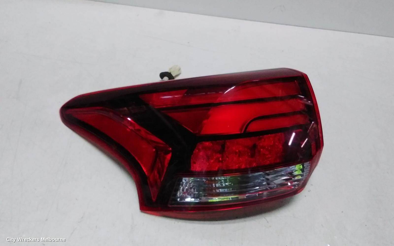 MITSUBISHI OUTLANDER LEFT TAILLIGHT, ZK-ZL, 01/2015 - 07/2021