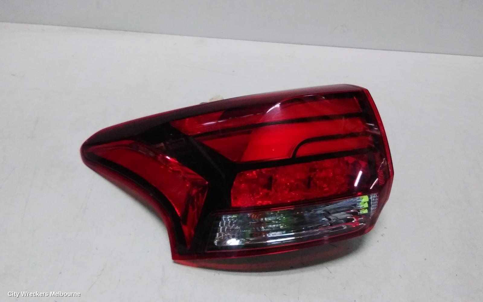 MITSUBISHI OUTLANDER LEFT TAILLIGHT, ZK-ZL, 01/2015 - 07/2021