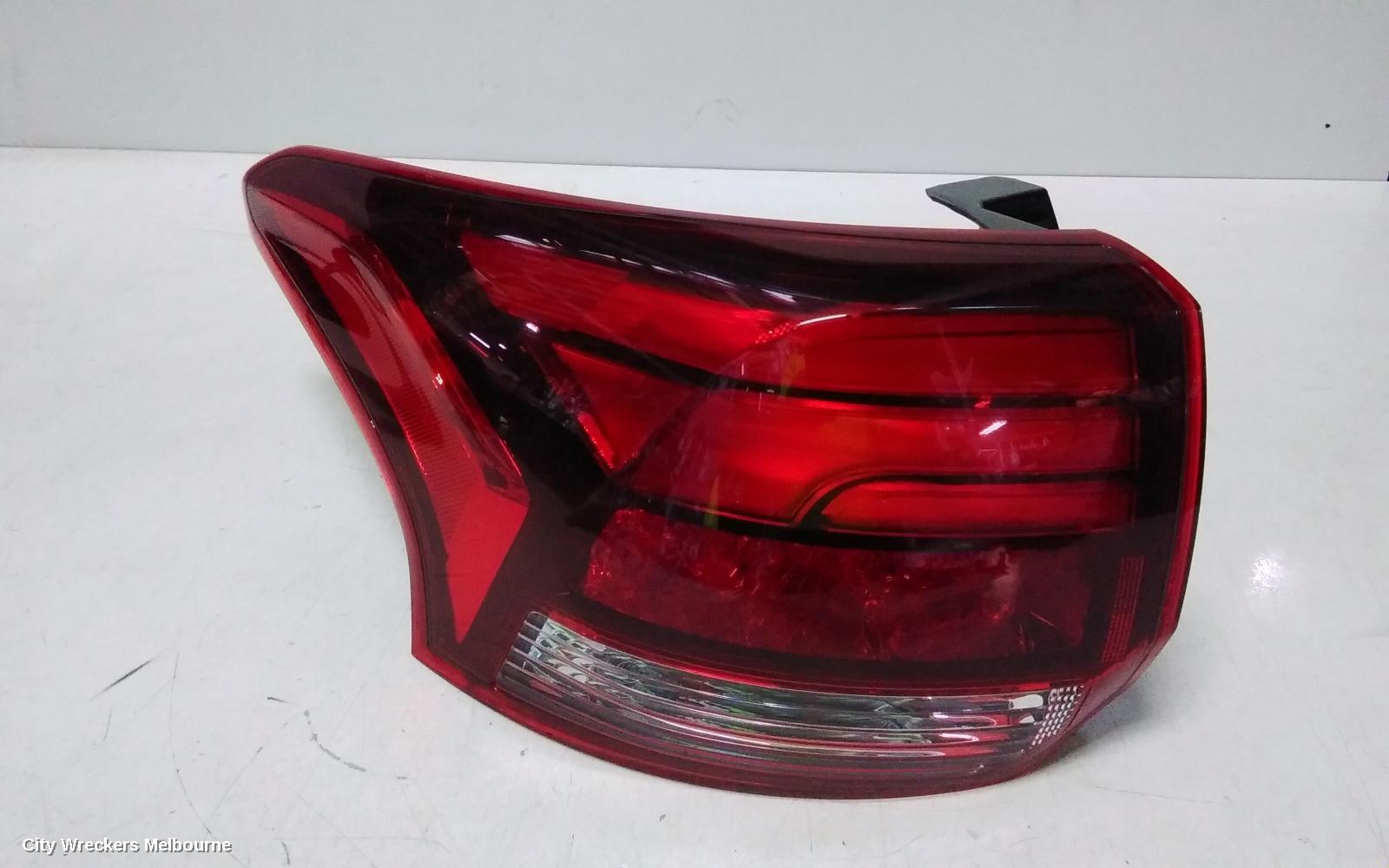 MITSUBISHI OUTLANDER LEFT TAILLIGHT, ZK-ZL, 01/2015 - 07/2021