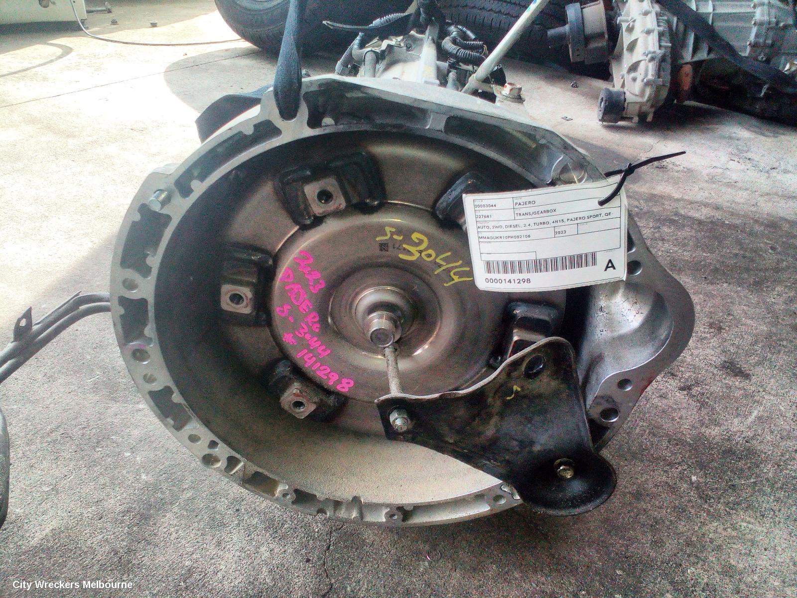 MITSUBISHI PAJERO TRANS/GEARBOX, AUTO, 2WD, DIESEL, 2.4, TURBO, 4N15, PAJERO SPORT, QE-QF, 11/2019 - 02/2024