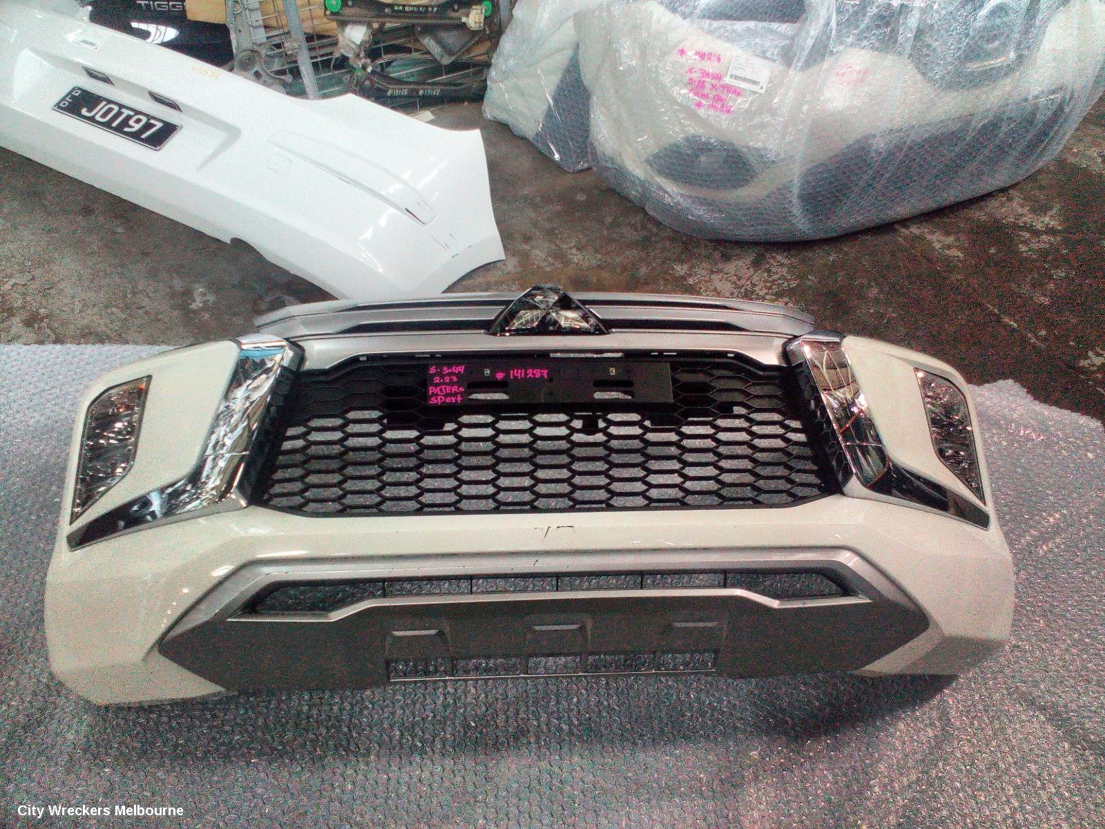 MITSUBISHI PAJERO FRONT BUMPER, BUMPER BAR, PAJERO SPORT, QF-QG, NON PARK SENSOR TYPE, 11/2019 ONWARDS