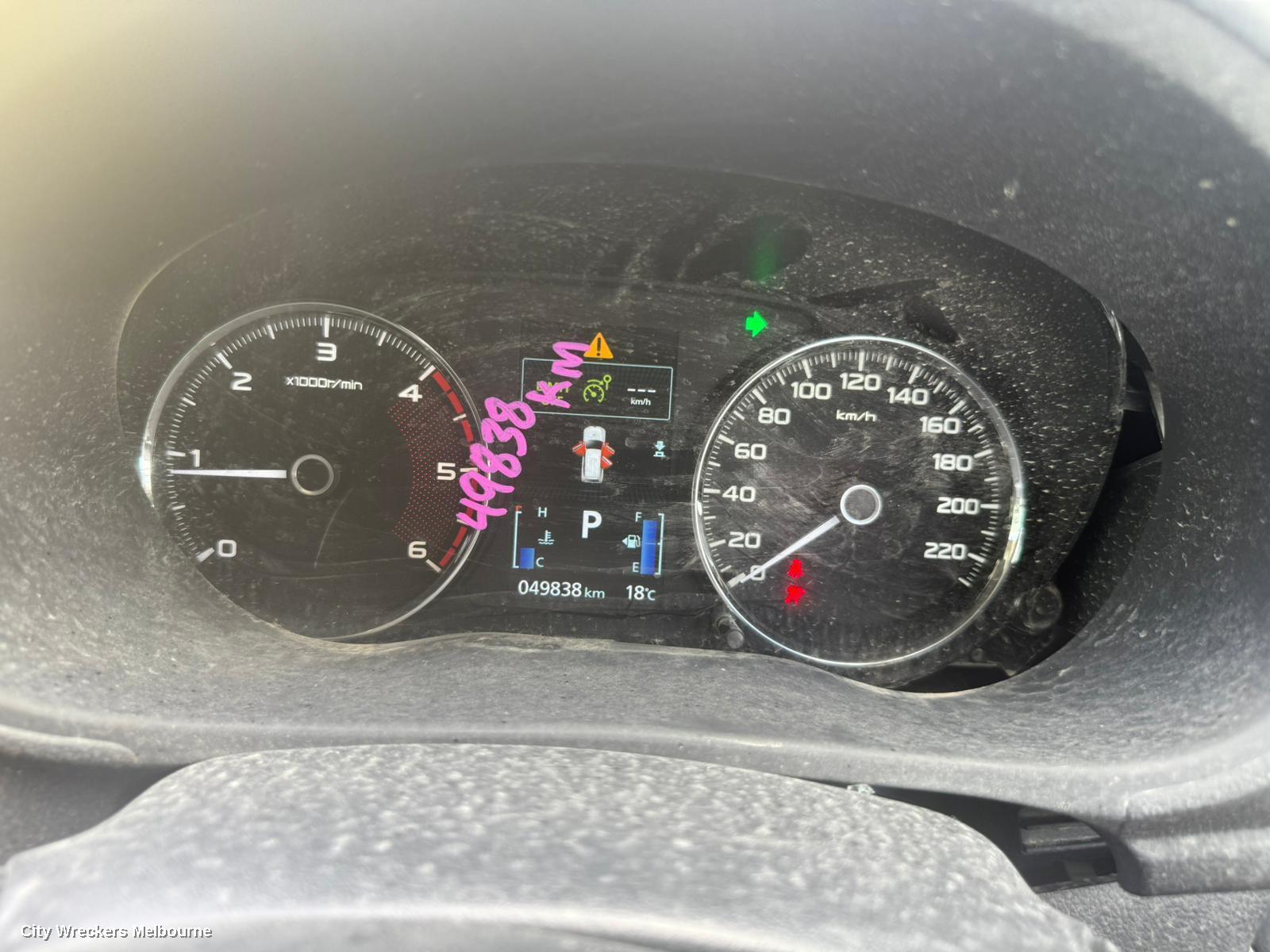 MITSUBISHI PAJERO INSTRUMENT CLUSTER, DIESEL, AUTO T/M, ANALOG TYPE, PAJERO SPORT, QF, 11/2019 ONWARDS
