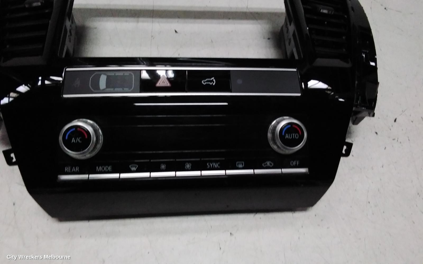 MITSUBISHI PAJERO HEATER/AC CONTROLS, QF, FRONT, DUAL ZONE TYPE, PAJERO SPORT, 11/2019 ONWARDS
