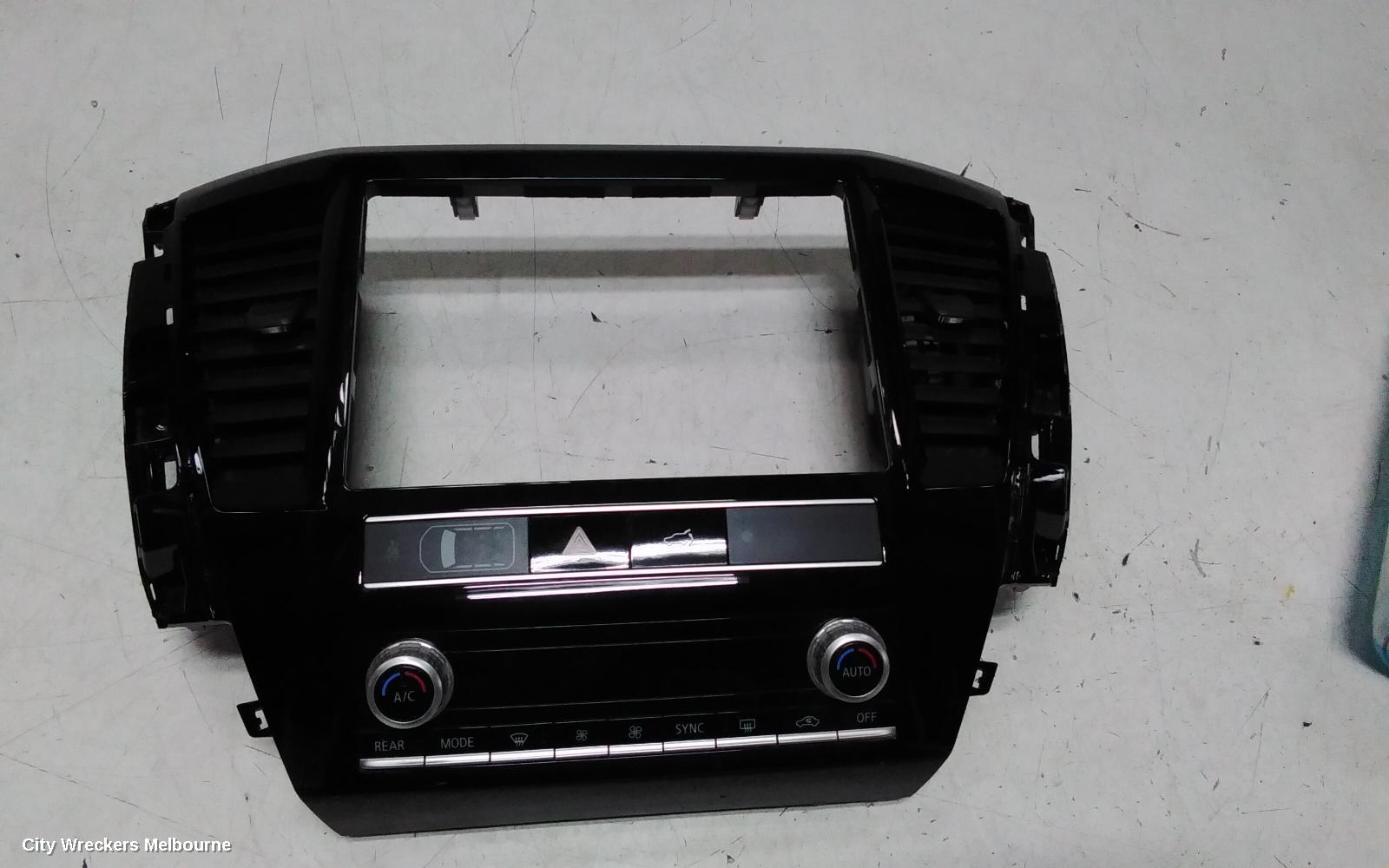 MITSUBISHI PAJERO HEATER/AC CONTROLS, QF, FRONT, DUAL ZONE TYPE, PAJERO SPORT, 11/2019 ONWARDS
