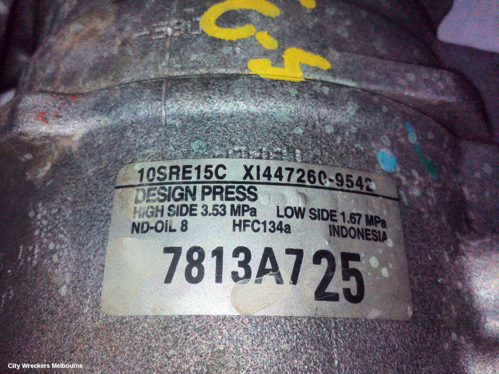 MITSUBISHI PAJERO A/C COMPRESSOR, DIESEL, 2.4, TURBO, 4N15, PAJERO SPORT, QE-QG, 10/2015 ONWARDS