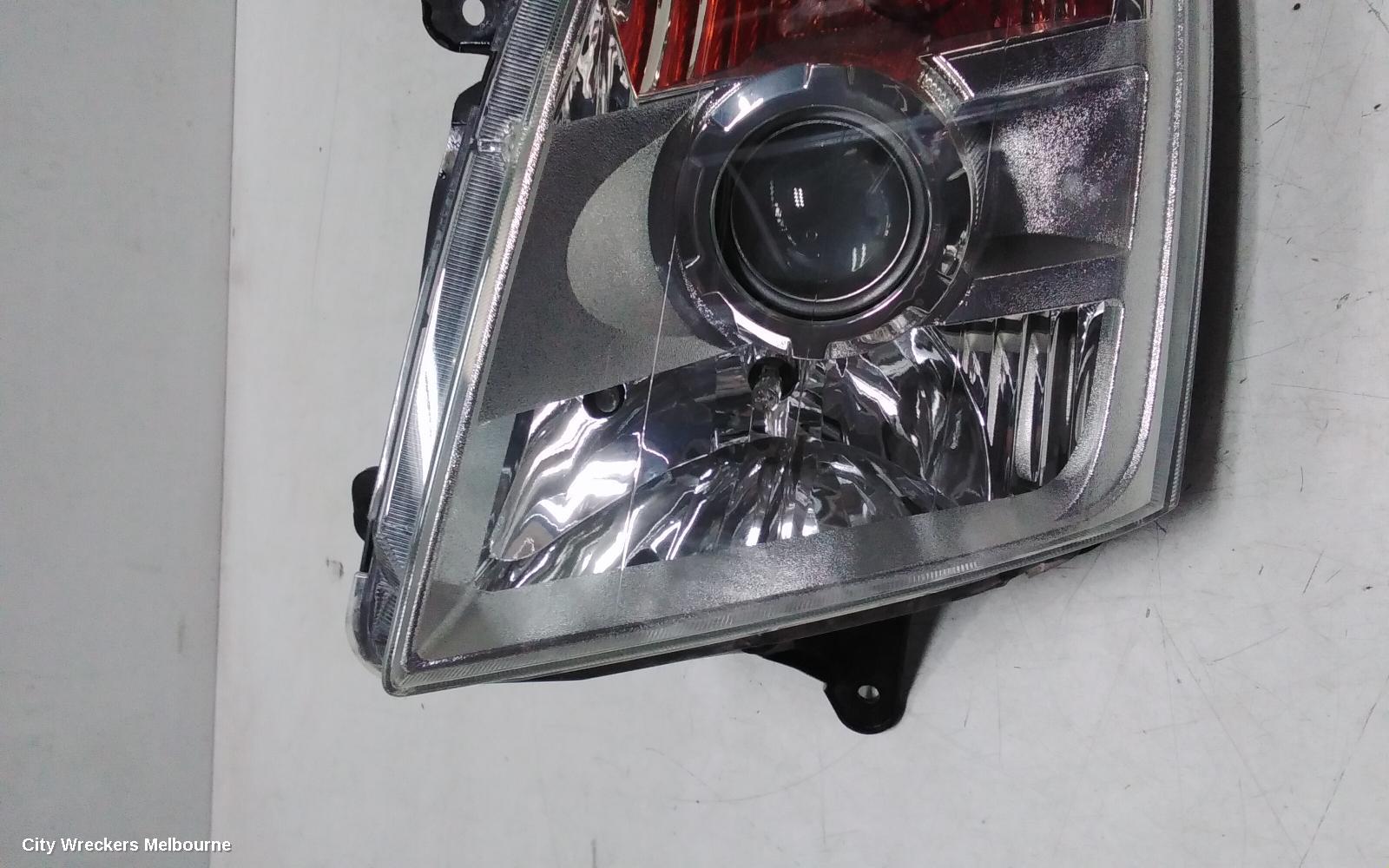 ISUZU DMAX LEFT HEADLAMP, PROJECTOR TYPE, RA, 10/2008 - 05/2012