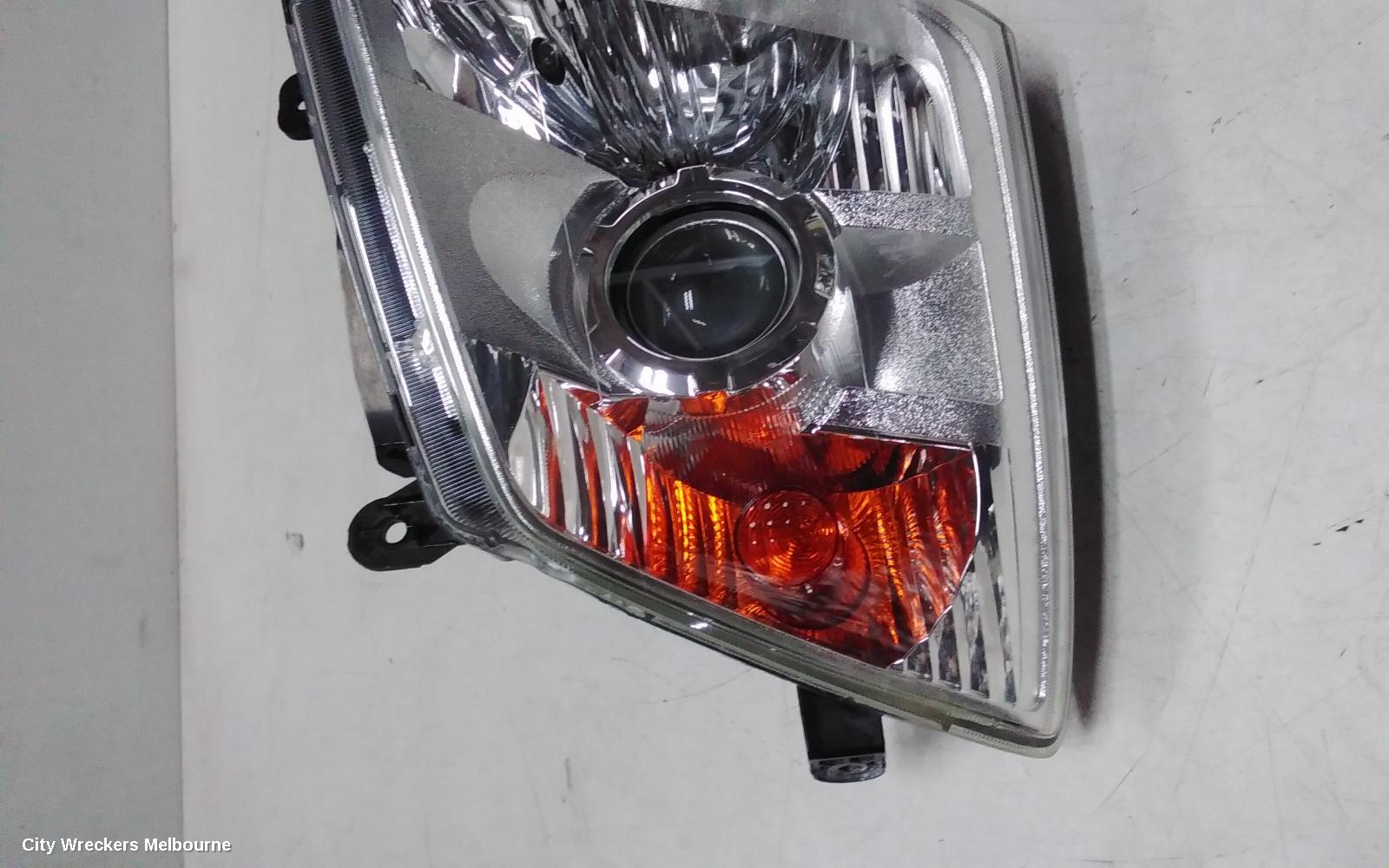ISUZU DMAX RIGHT HEADLAMP, PROJECTOR TYPE, RA, 10/2008 - 05/2012