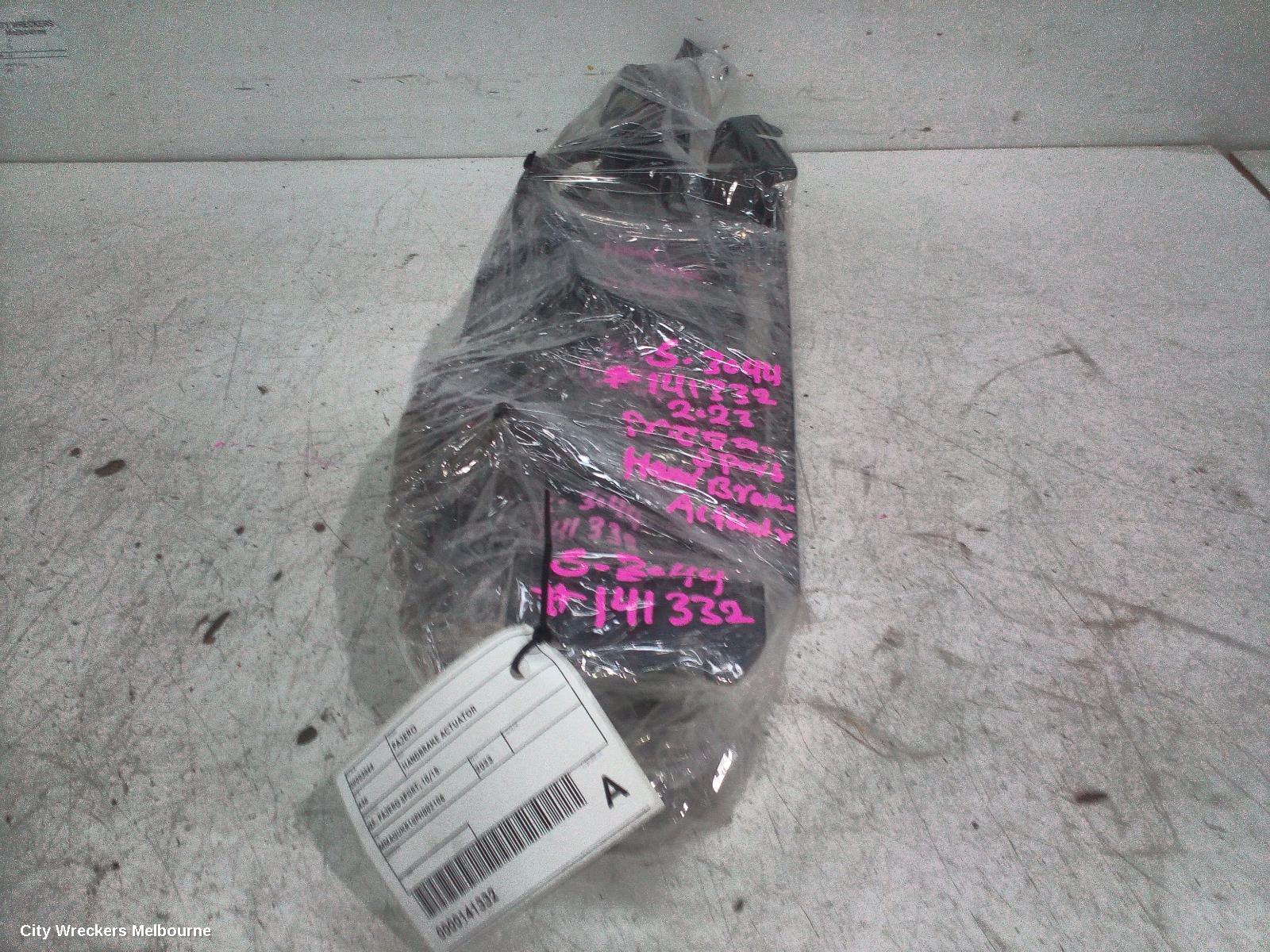 MITSUBISHI PAJERO HANDBRAKE ACTUATOR, QE, PAJERO SPORT, 10/2015 ONWARDS