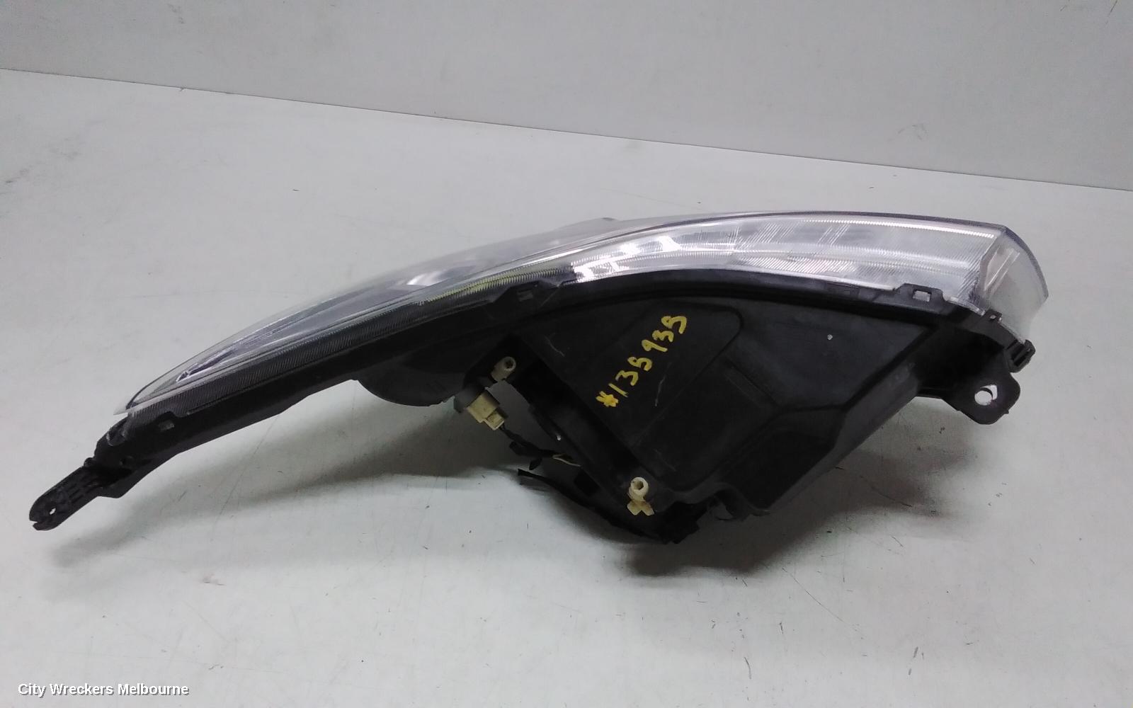 HOLDEN CRUZE LEFT HEADLAMP, JH, CDX, 01/2015 - 01/2017