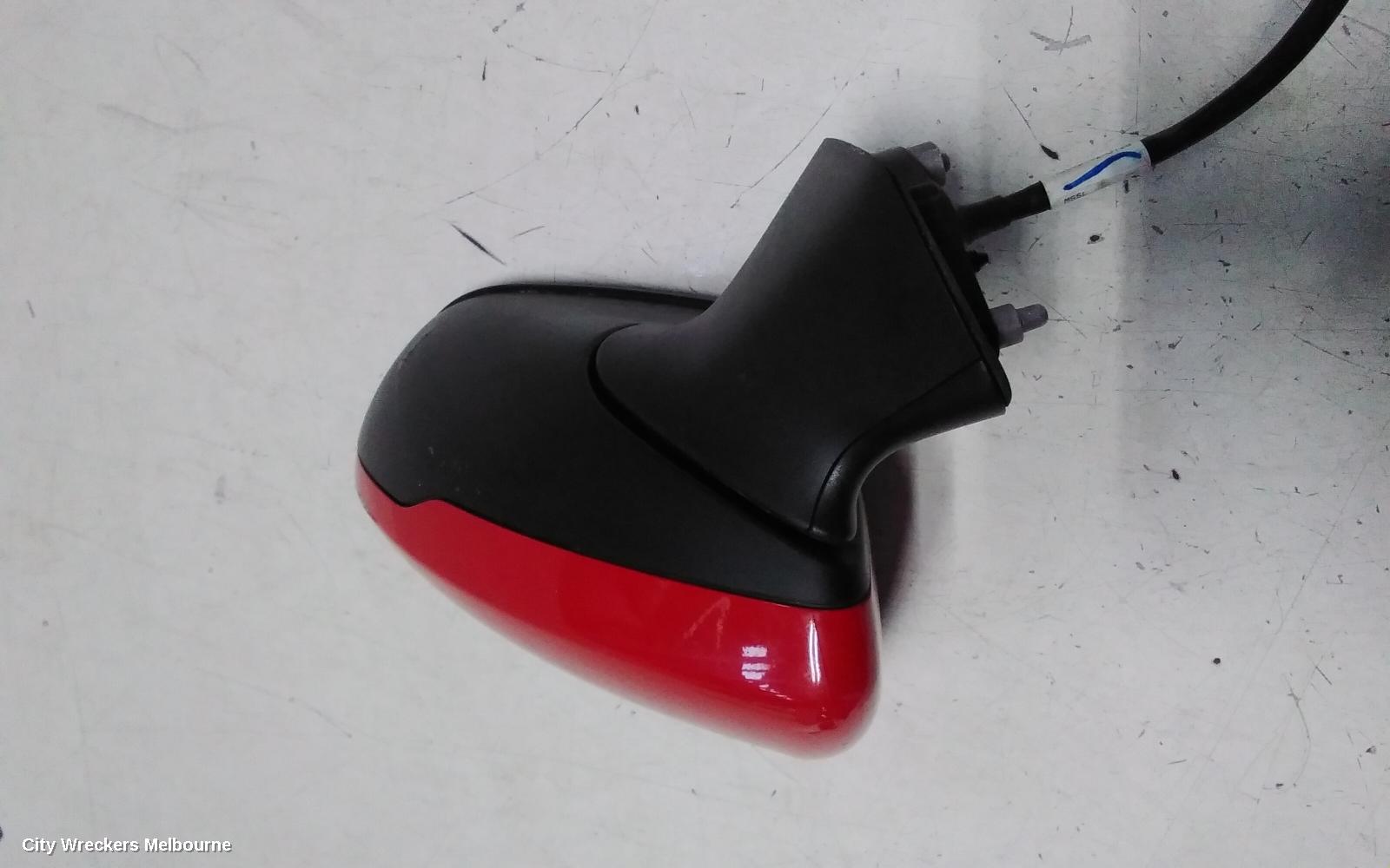 HOLDEN ASTRA LEFT DOOR MIRROR, BK, 5DR HATCH, MANUAL FOLDING TYPE, 09/2016 ONWARDS
