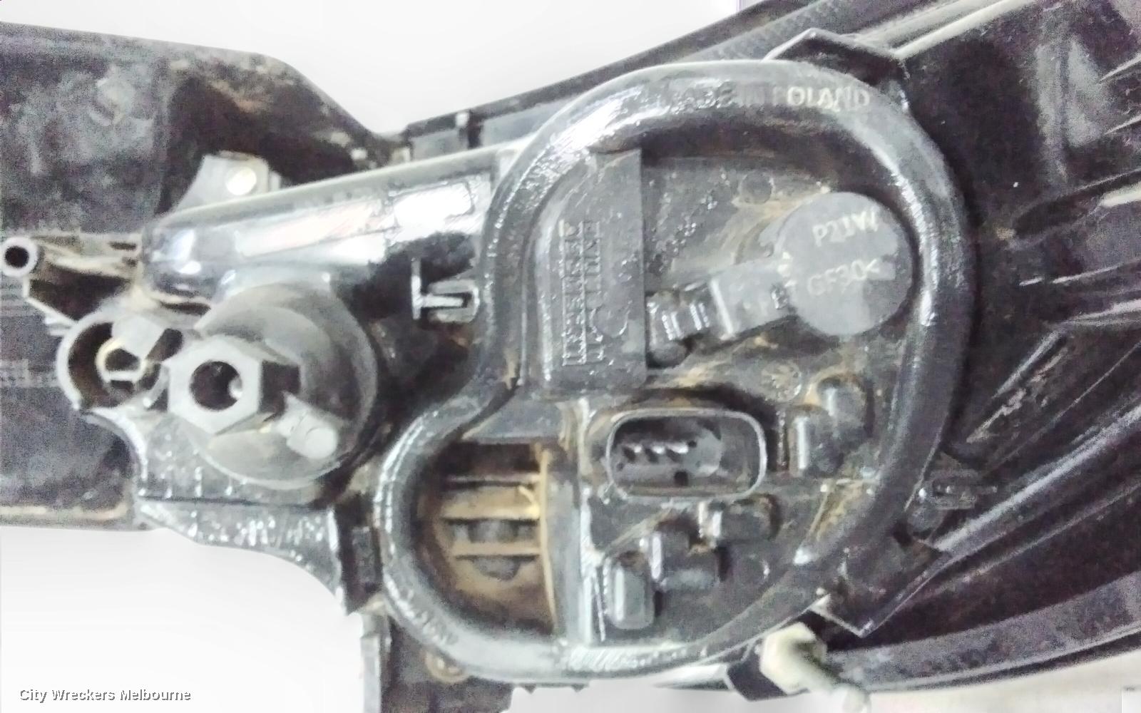 HOLDEN ASTRA LEFT TAILLIGHT, BK, 5DR HATCH, R/RS, NON LED TYPE, 09/2016 ONWARDS