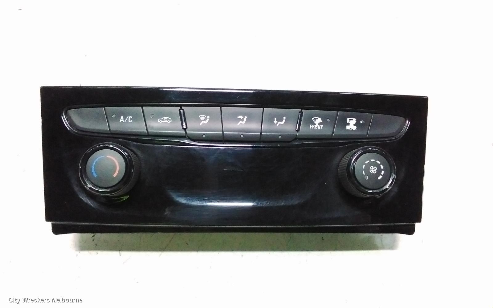 HOLDEN ASTRA HEATER/AC CONTROLS, CLIMATE CONTROL, BK, 5DR HATCH/WAGON, 09/2016 ONWARDS