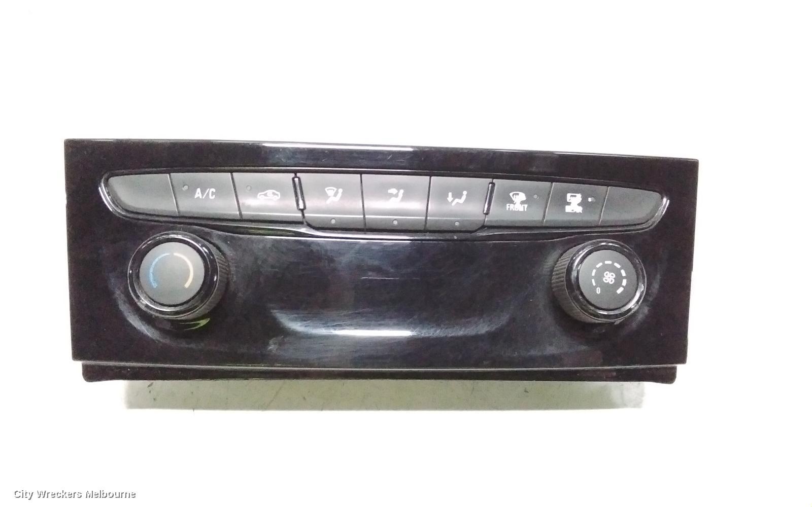 HOLDEN ASTRA HEATER/AC CONTROLS, CLIMATE CONTROL, BK, 5DR HATCH/WAGON, 09/2016 ONWARDS